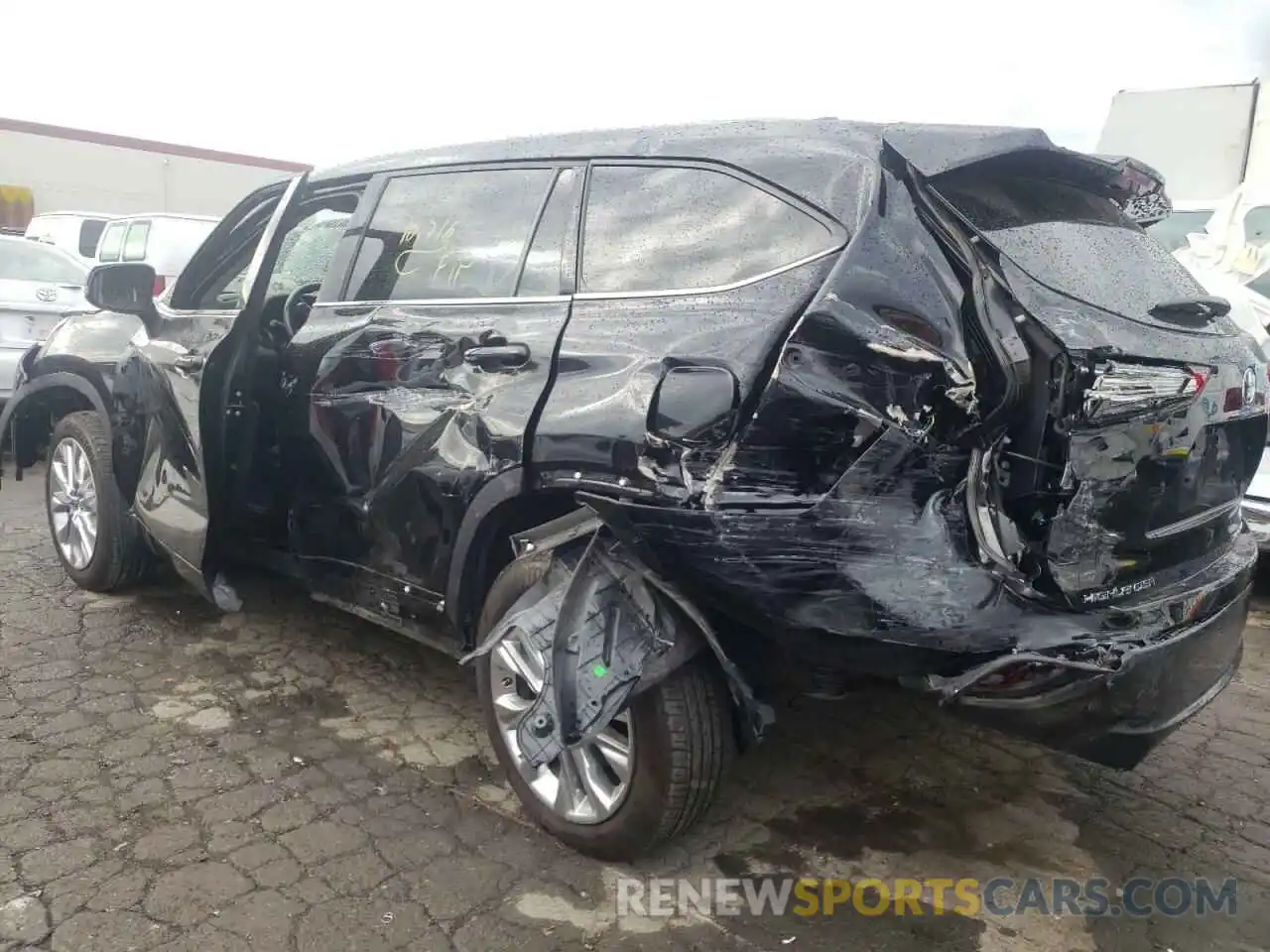 9 Photograph of a damaged car 5TDDZRBH6MS128535 TOYOTA HIGHLANDER 2021