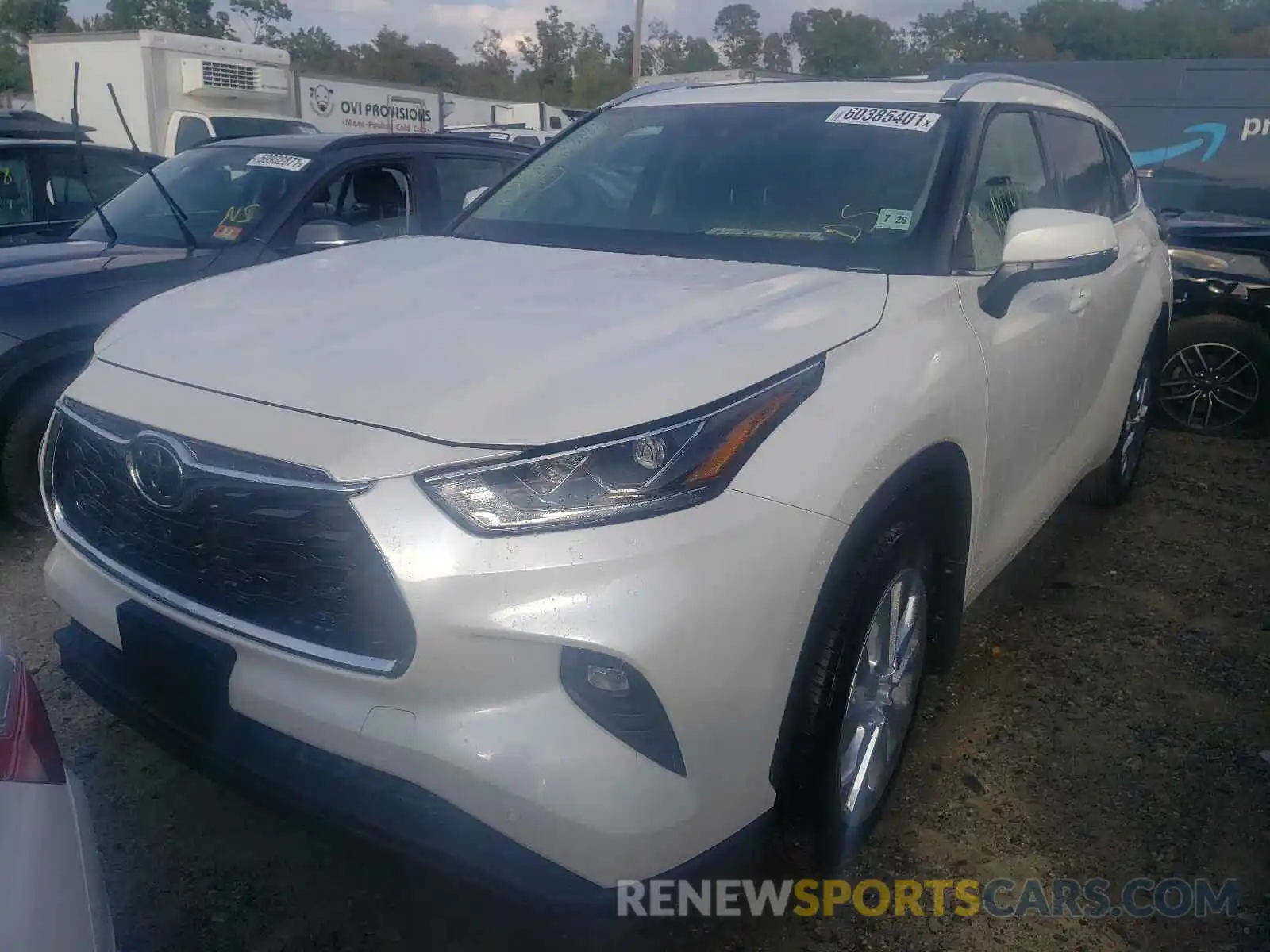 2 Photograph of a damaged car 5TDDZRBH6MS141298 TOYOTA HIGHLANDER 2021