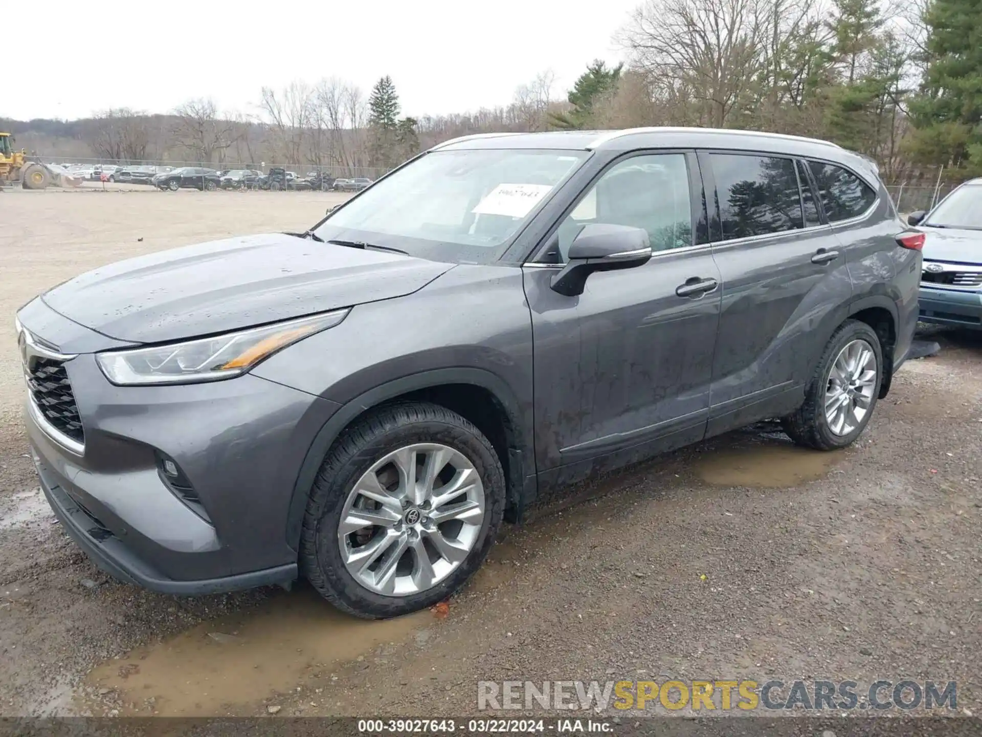 2 Photograph of a damaged car 5TDDZRBH6MS539093 TOYOTA HIGHLANDER 2021