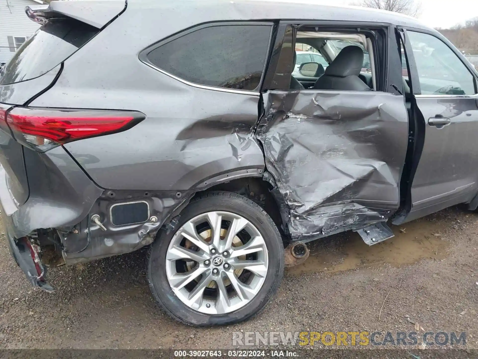 6 Photograph of a damaged car 5TDDZRBH6MS539093 TOYOTA HIGHLANDER 2021