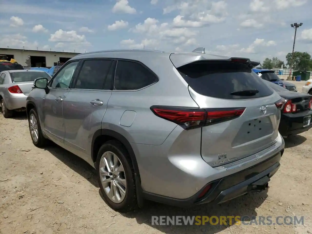 3 Photograph of a damaged car 5TDDZRBH6MS550093 TOYOTA HIGHLANDER 2021