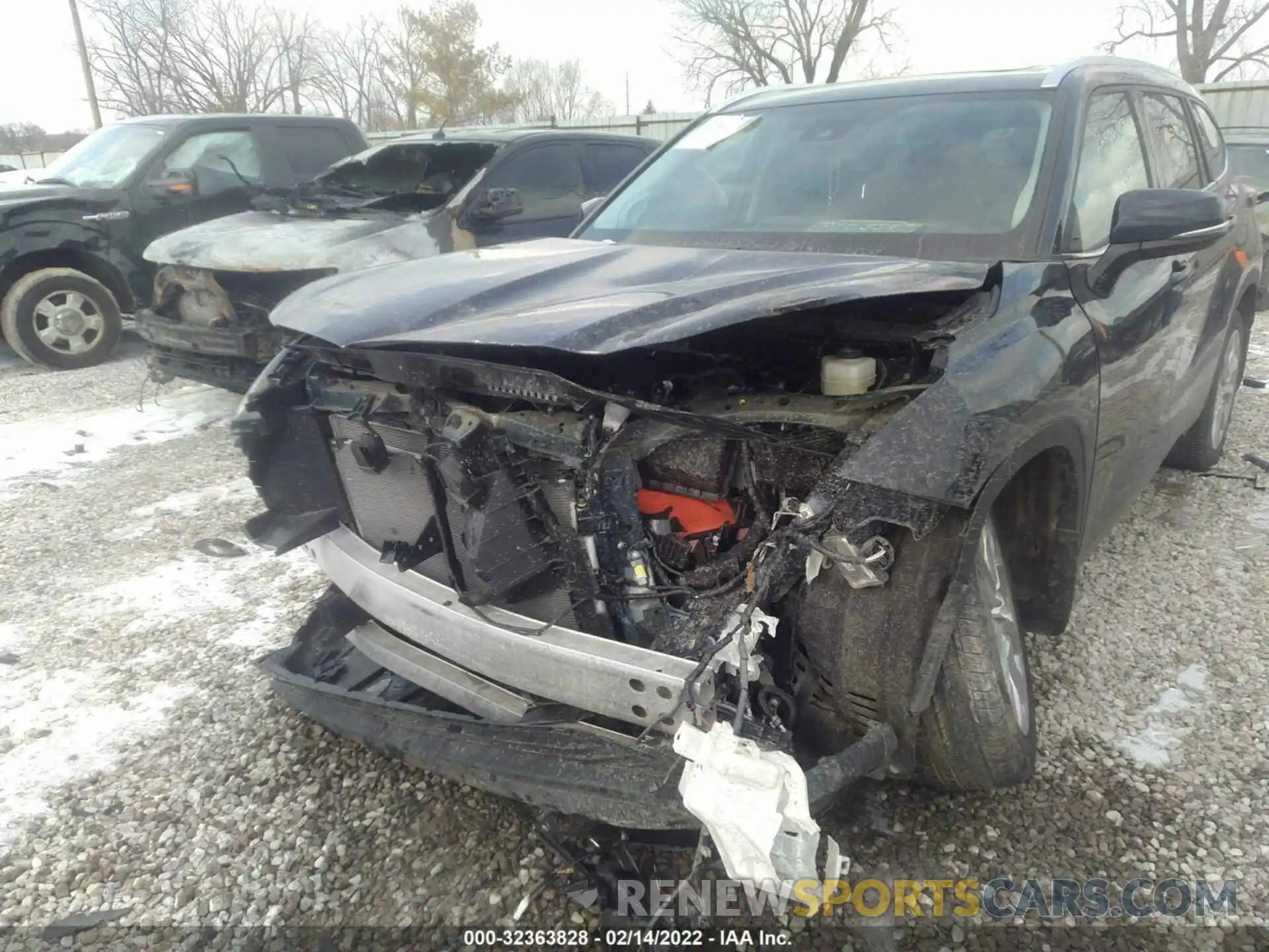 6 Photograph of a damaged car 5TDDZRBH6MS554368 TOYOTA HIGHLANDER 2021