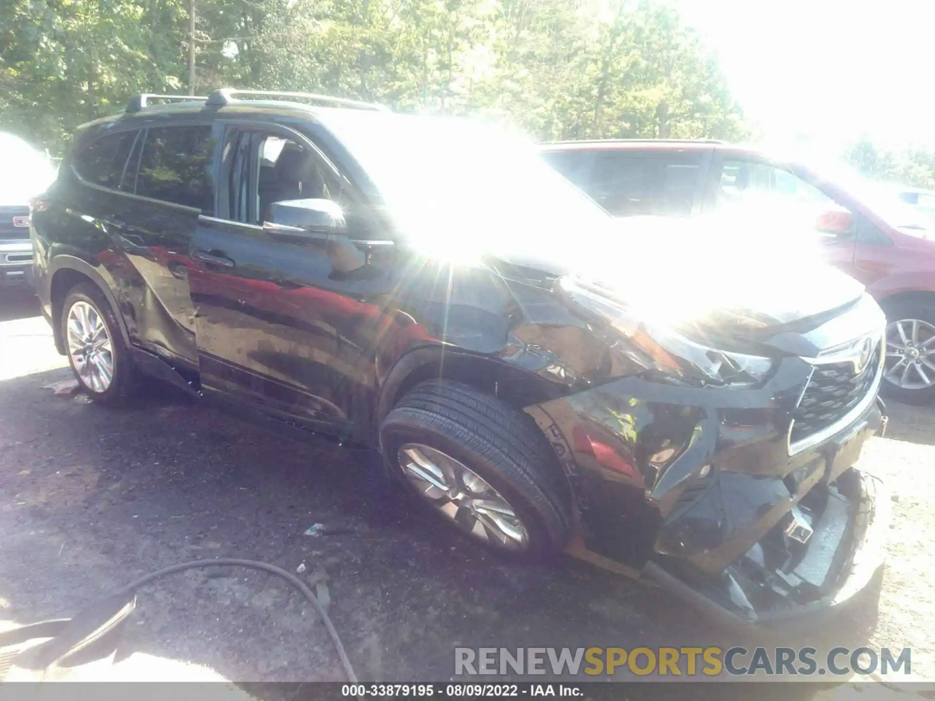 1 Photograph of a damaged car 5TDDZRBH7MS119701 TOYOTA HIGHLANDER 2021