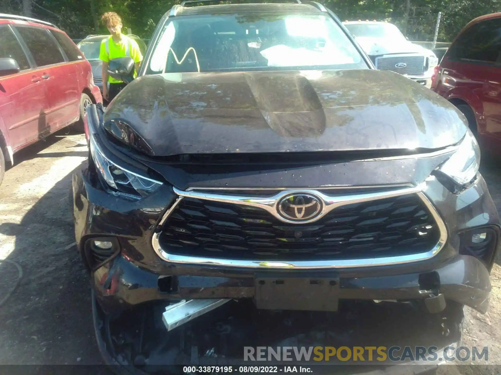 6 Photograph of a damaged car 5TDDZRBH7MS119701 TOYOTA HIGHLANDER 2021