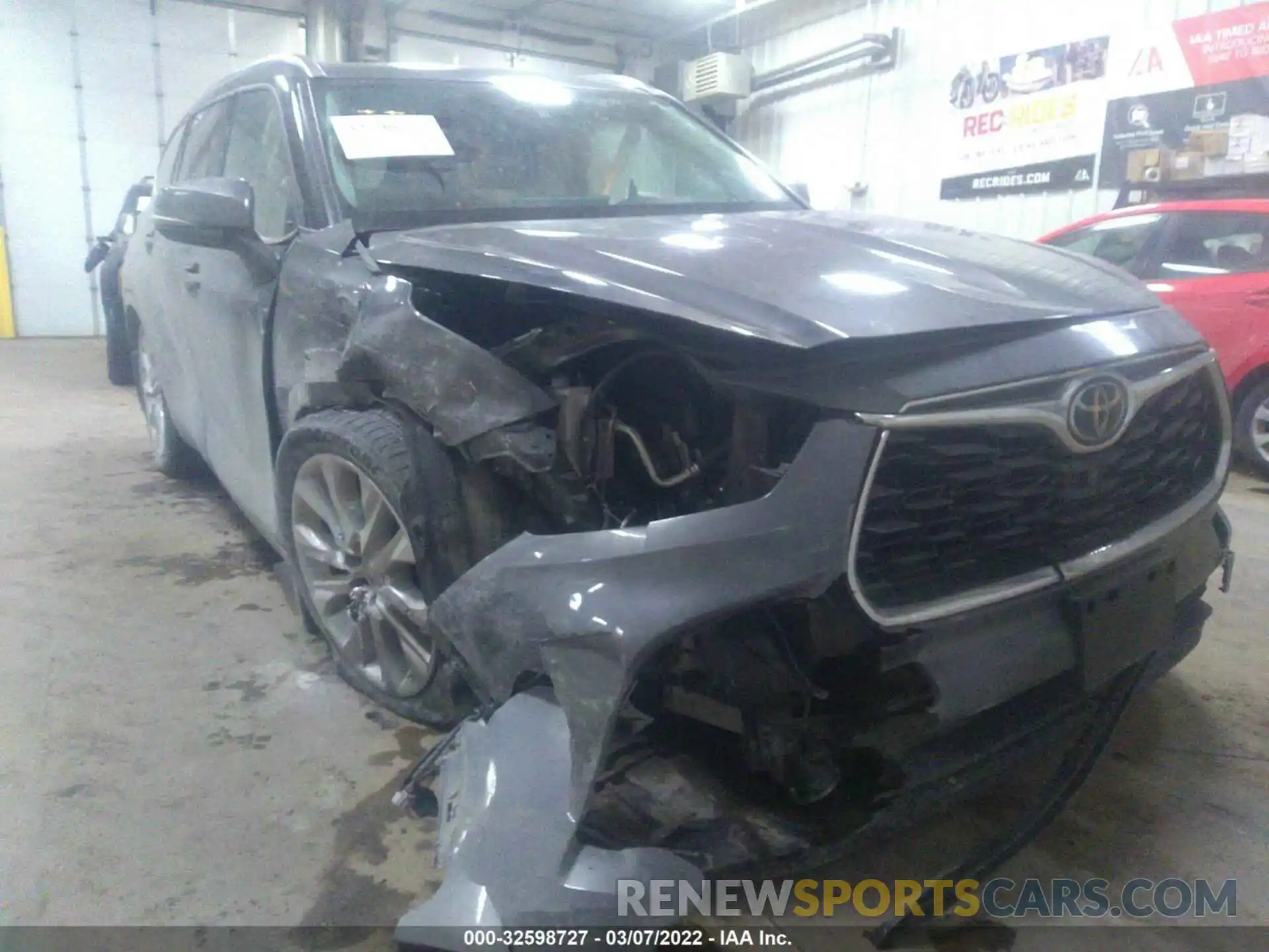 6 Photograph of a damaged car 5TDDZRBH8MS070704 TOYOTA HIGHLANDER 2021