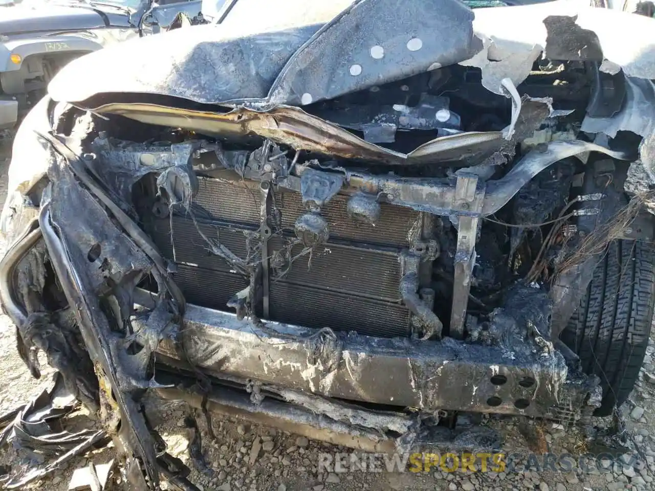 9 Photograph of a damaged car 5TDEBRCH0MS035677 TOYOTA HIGHLANDER 2021