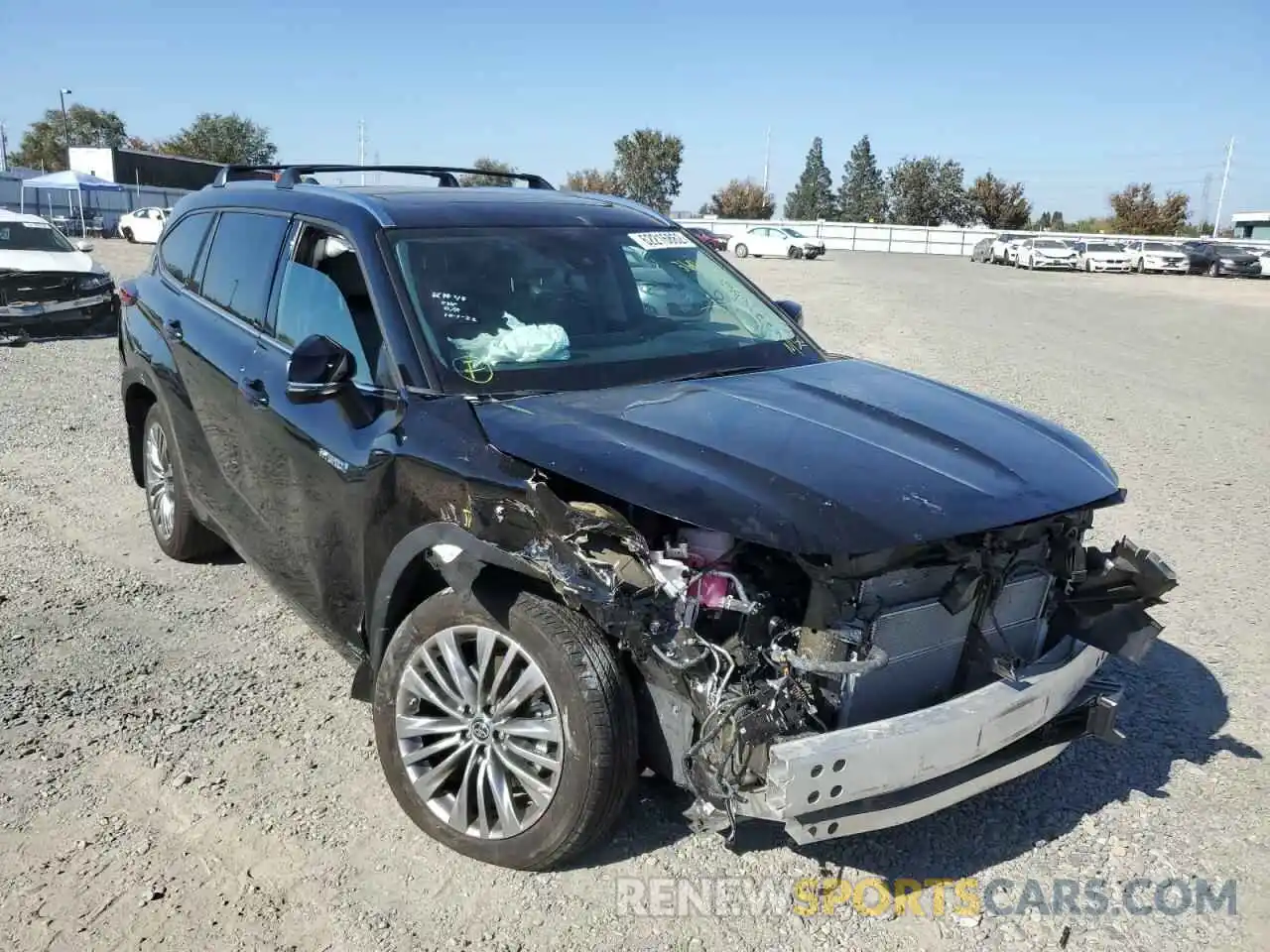 9 Photograph of a damaged car 5TDEBRCH0MS065570 TOYOTA HIGHLANDER 2021