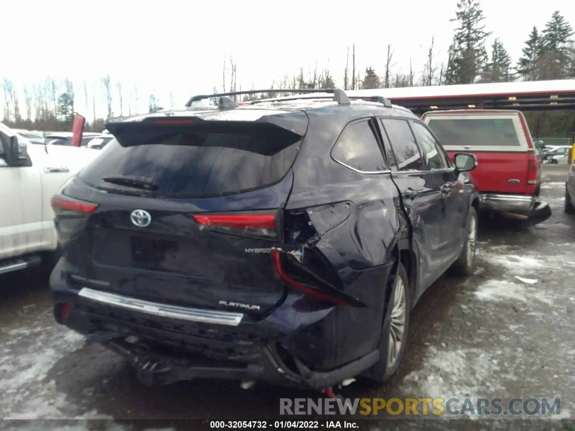 6 Photograph of a damaged car 5TDEBRCH0MS065908 TOYOTA HIGHLANDER 2021