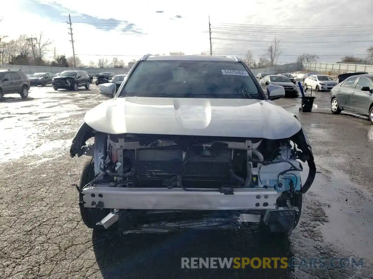 9 Photograph of a damaged car 5TDEBRCH2MS020579 TOYOTA HIGHLANDER 2021