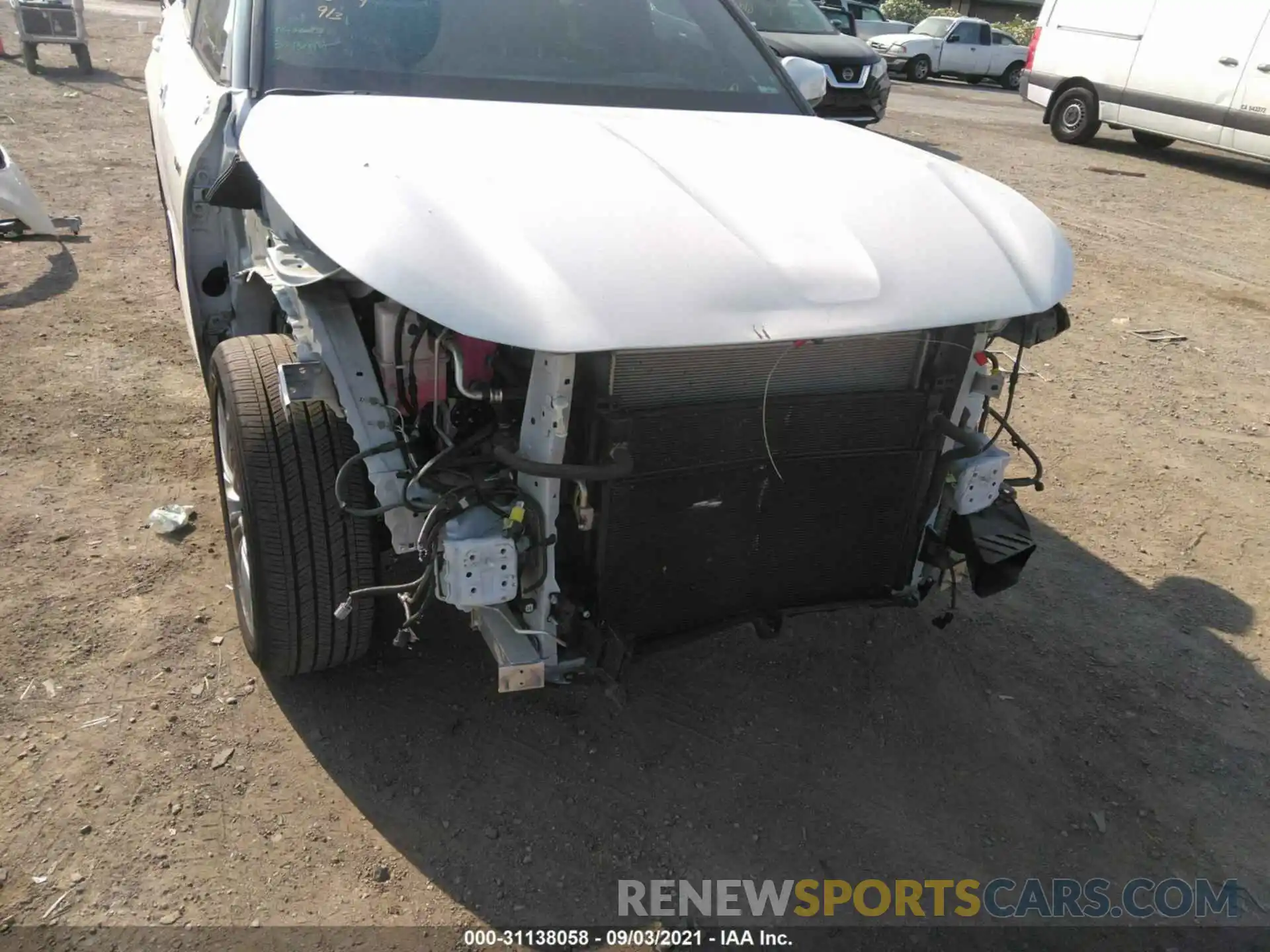 6 Photograph of a damaged car 5TDEBRCH3MS015231 TOYOTA HIGHLANDER 2021