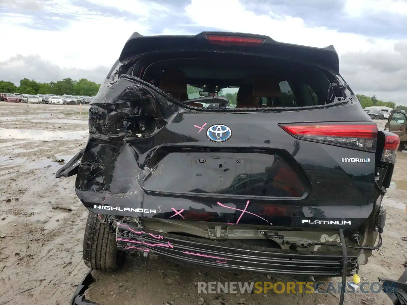 9 Photograph of a damaged car 5TDEBRCH3MS046642 TOYOTA HIGHLANDER 2021