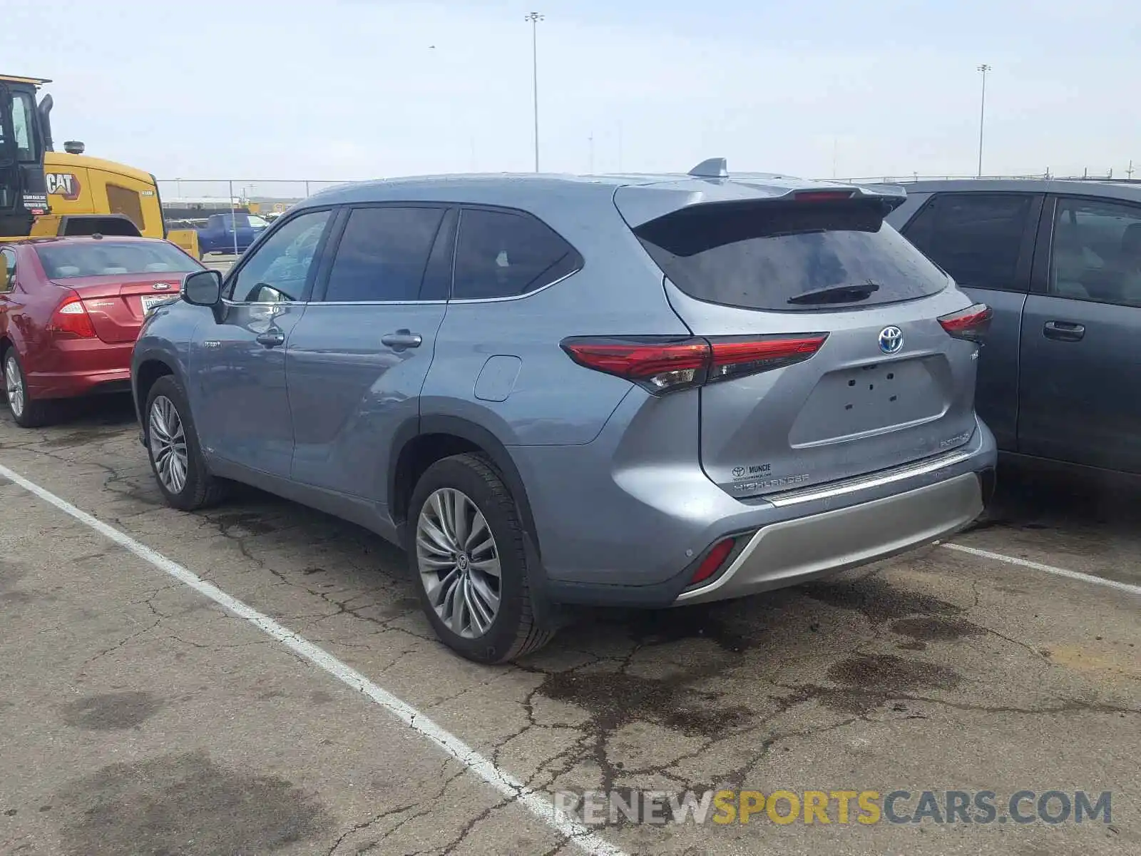 3 Photograph of a damaged car 5TDEBRCH5MS025937 TOYOTA HIGHLANDER 2021