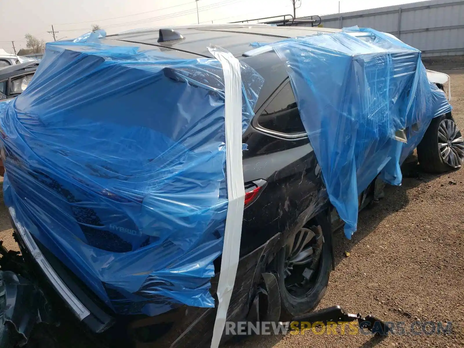 4 Photograph of a damaged car 5TDEBRCH6MS015031 TOYOTA HIGHLANDER 2021