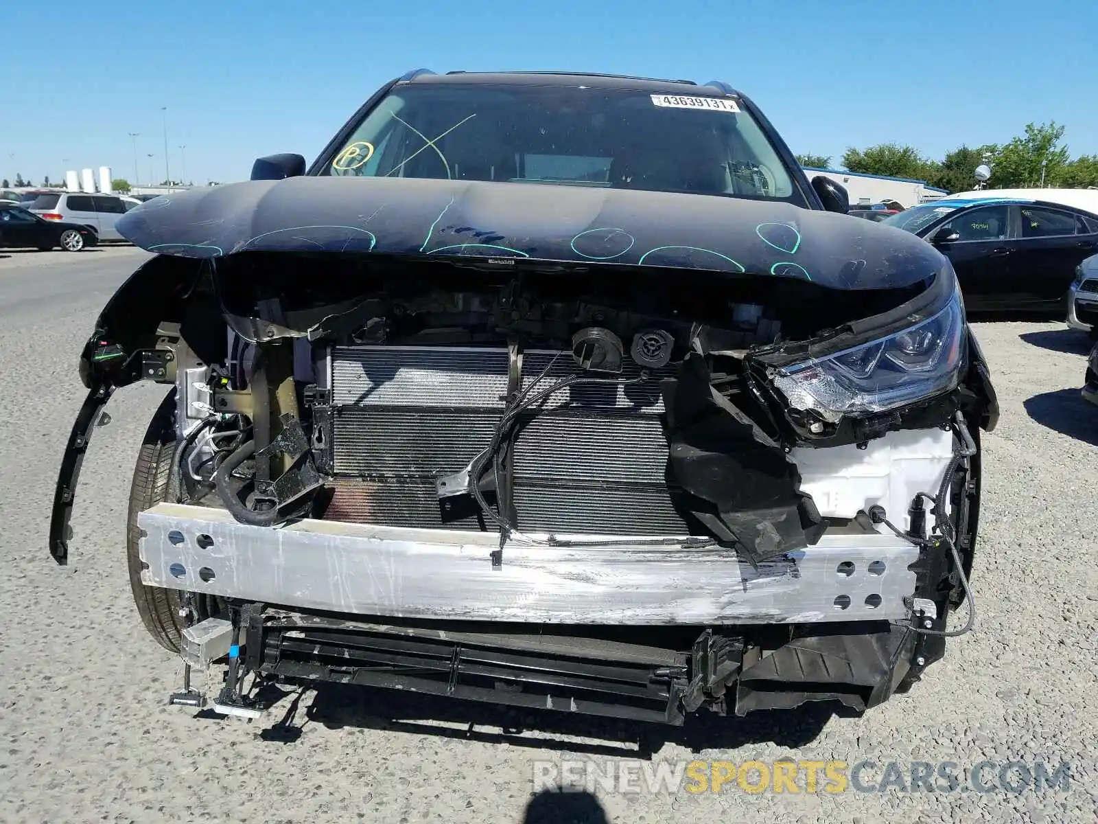 9 Photograph of a damaged car 5TDEBRCH7MS021985 TOYOTA HIGHLANDER 2021