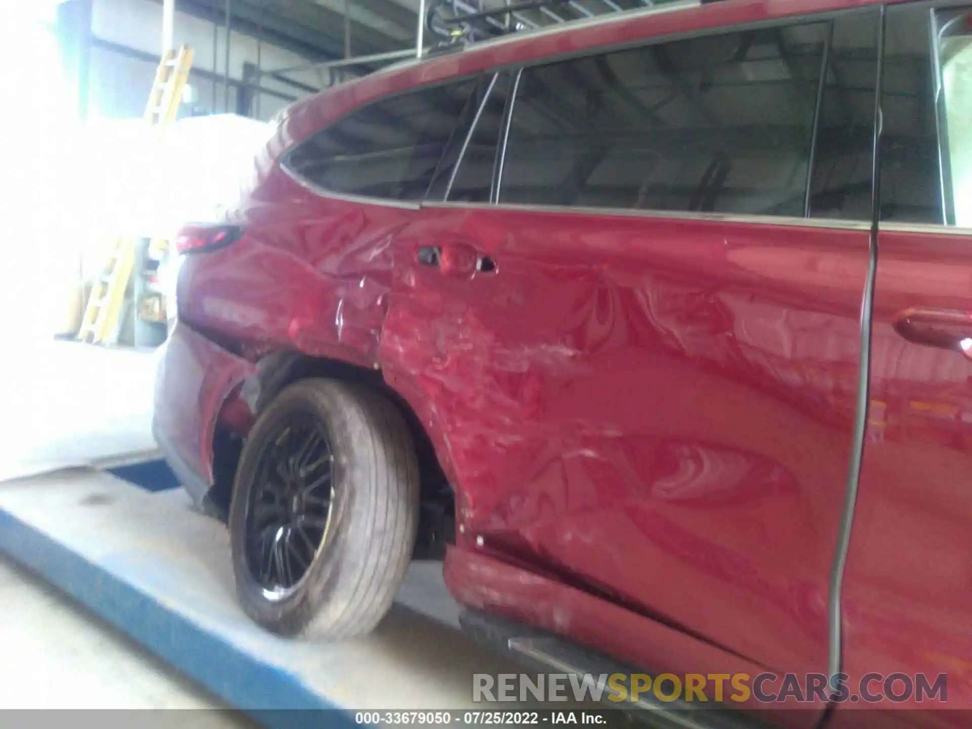 6 Photograph of a damaged car 5TDEBRCH7MS032386 TOYOTA HIGHLANDER 2021