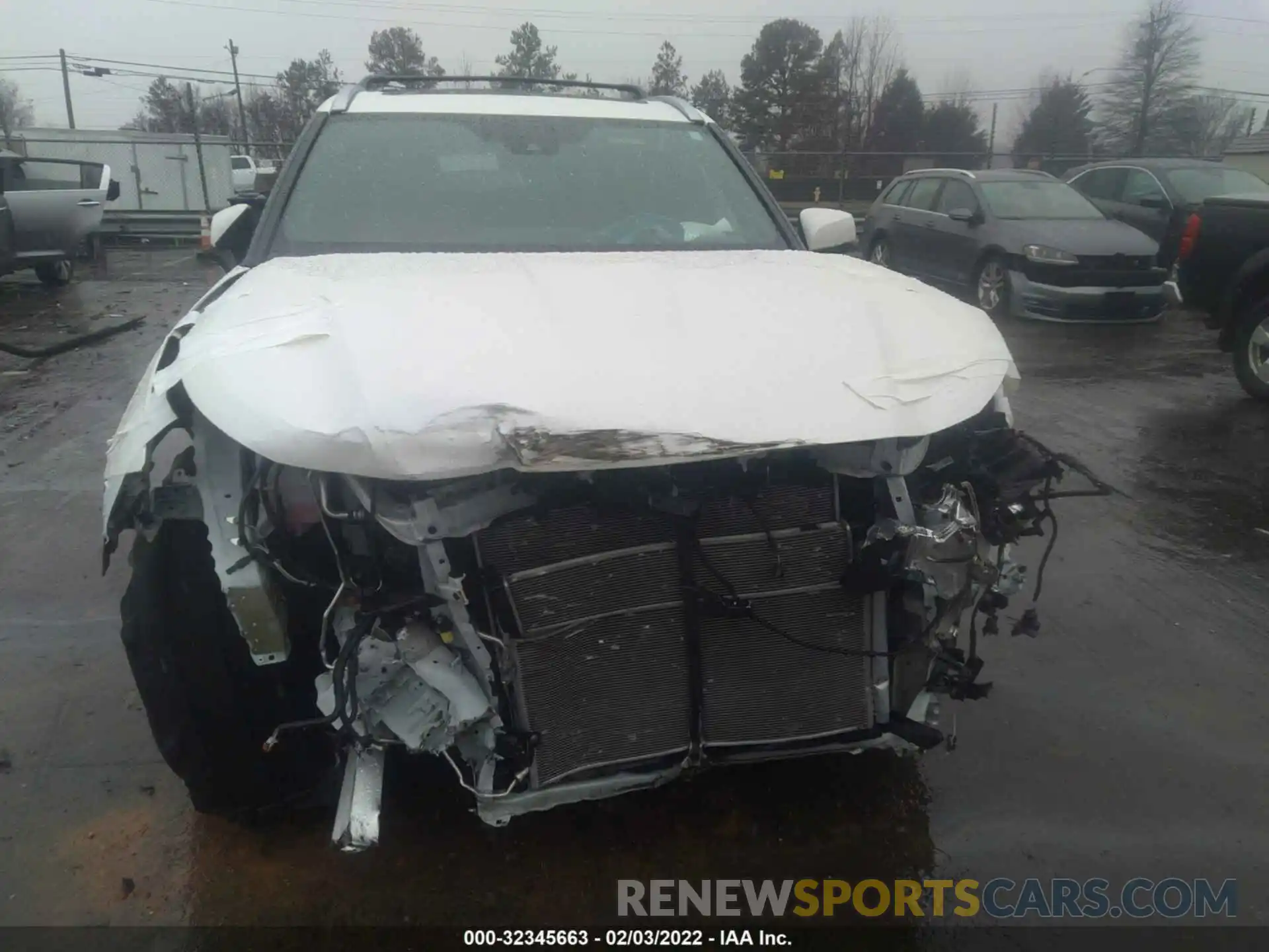 6 Photograph of a damaged car 5TDEBRCH7MS047292 TOYOTA HIGHLANDER 2021