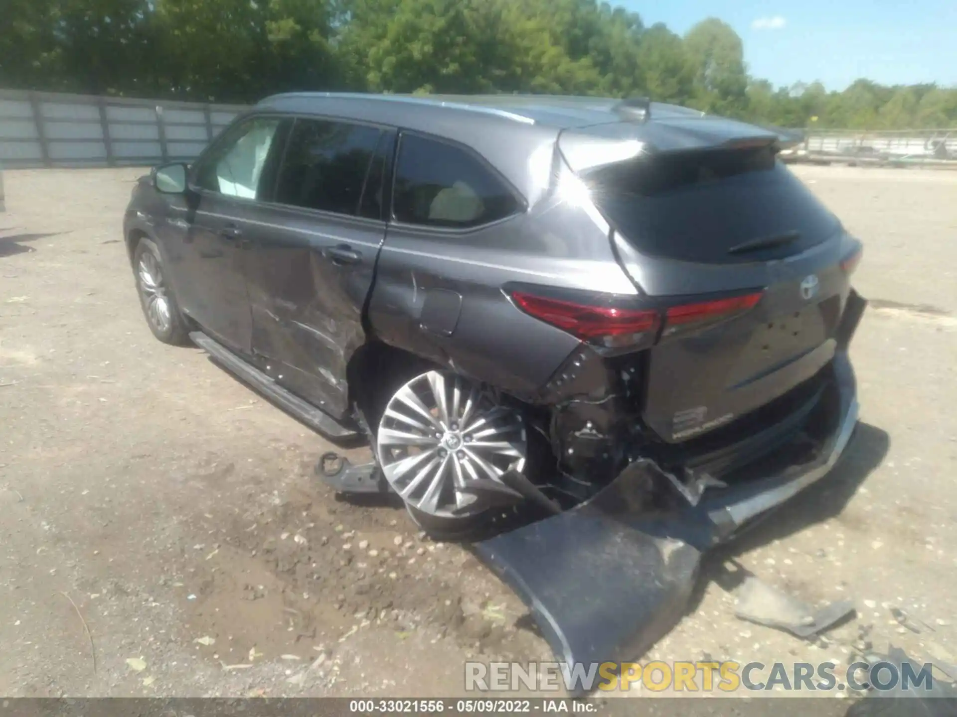 6 Photograph of a damaged car 5TDEBRCH8MS049665 TOYOTA HIGHLANDER 2021