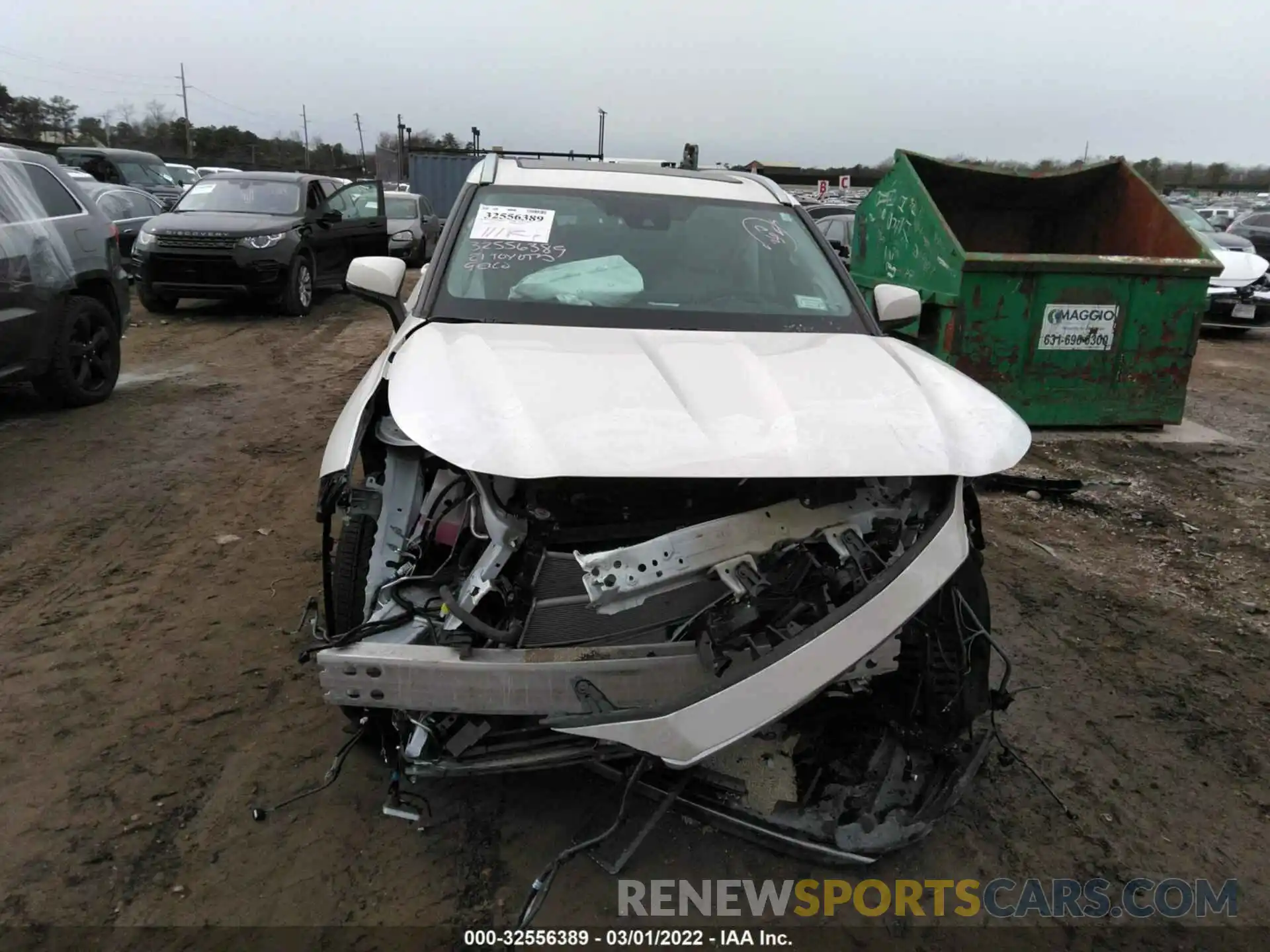 6 Photograph of a damaged car 5TDEBRCH9MS058763 TOYOTA HIGHLANDER 2021