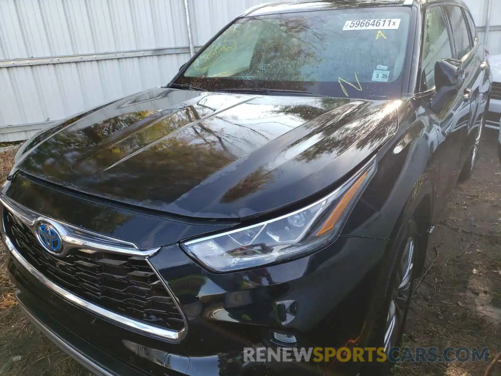 2 Photograph of a damaged car 5TDEBRCHXMS025710 TOYOTA HIGHLANDER 2021