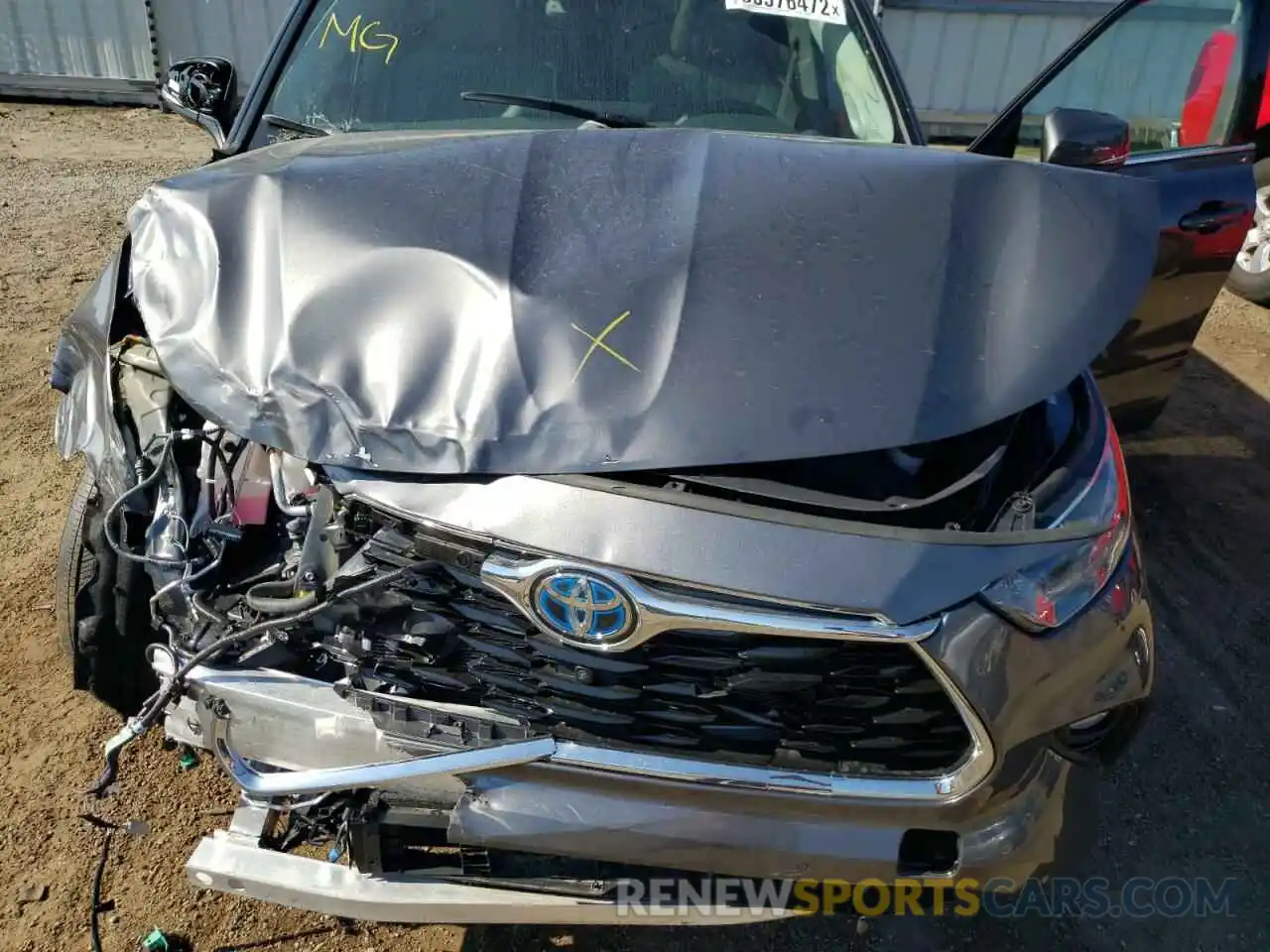 7 Photograph of a damaged car 5TDFARAH1MS012211 TOYOTA HIGHLANDER 2021