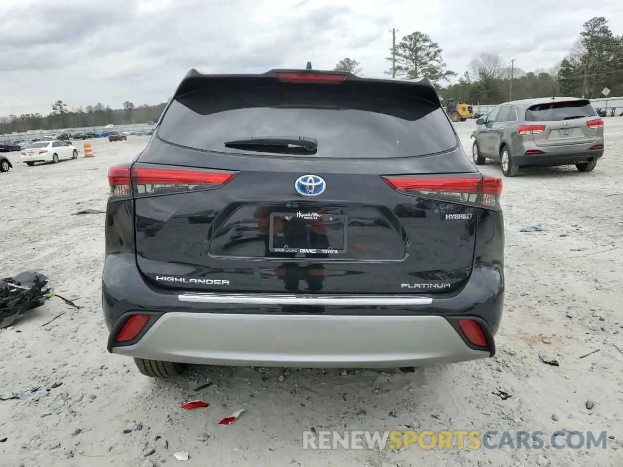 6 Photograph of a damaged car 5TDFARAH7MS006347 TOYOTA HIGHLANDER 2021