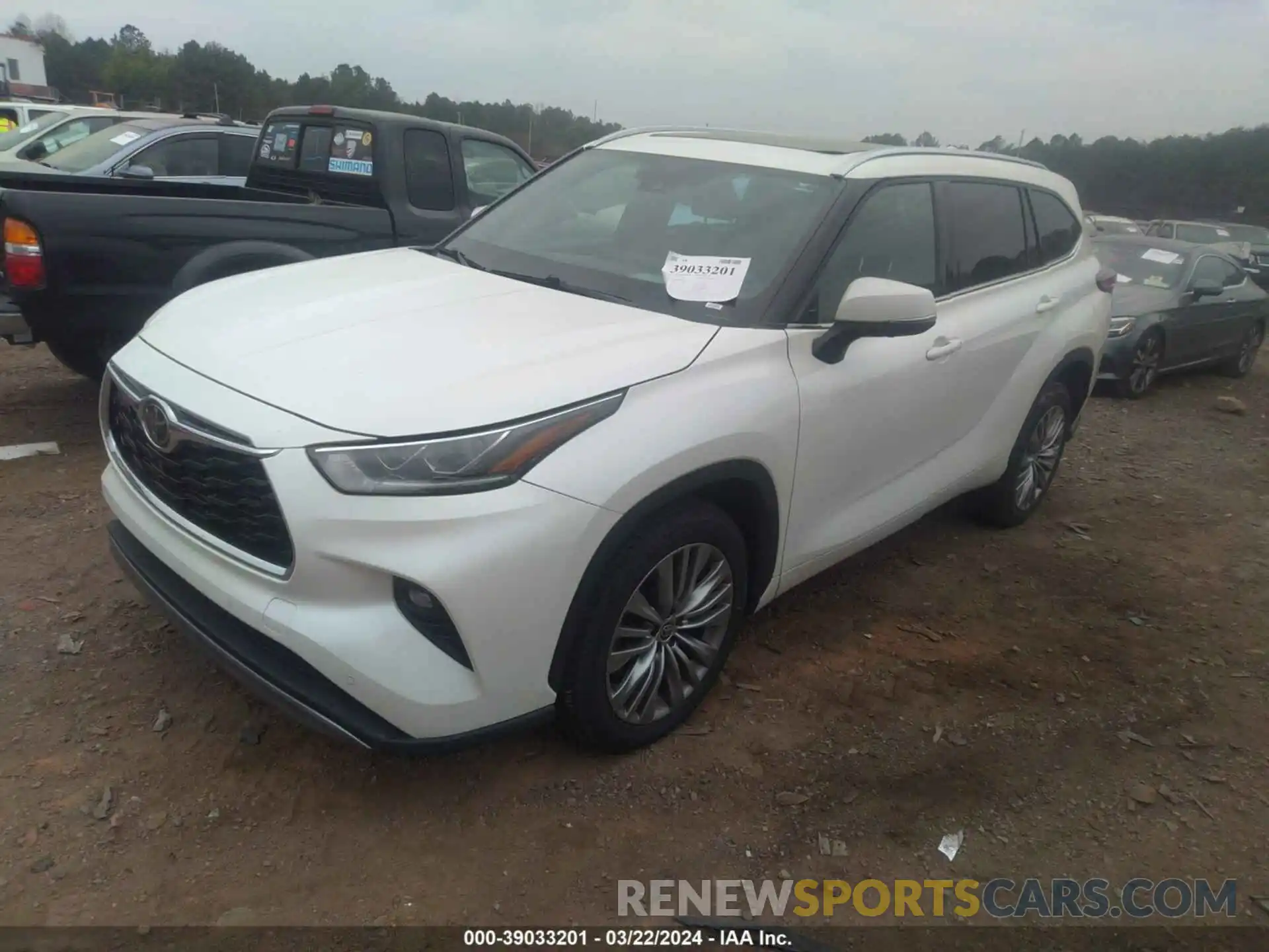 2 Photograph of a damaged car 5TDFZRAH2MS040575 TOYOTA HIGHLANDER 2021