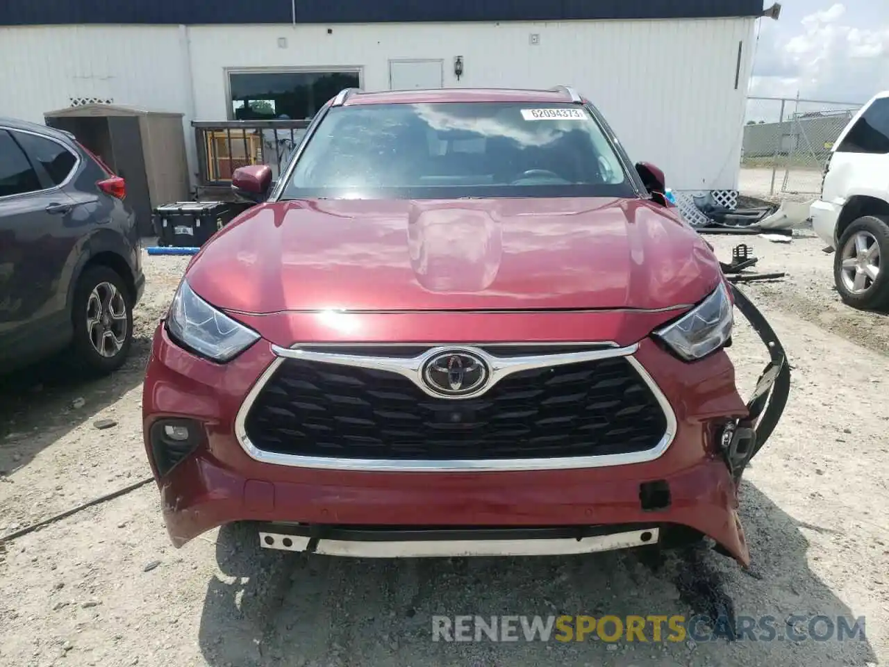 5 Photograph of a damaged car 5TDFZRAH3MS036390 TOYOTA HIGHLANDER 2021