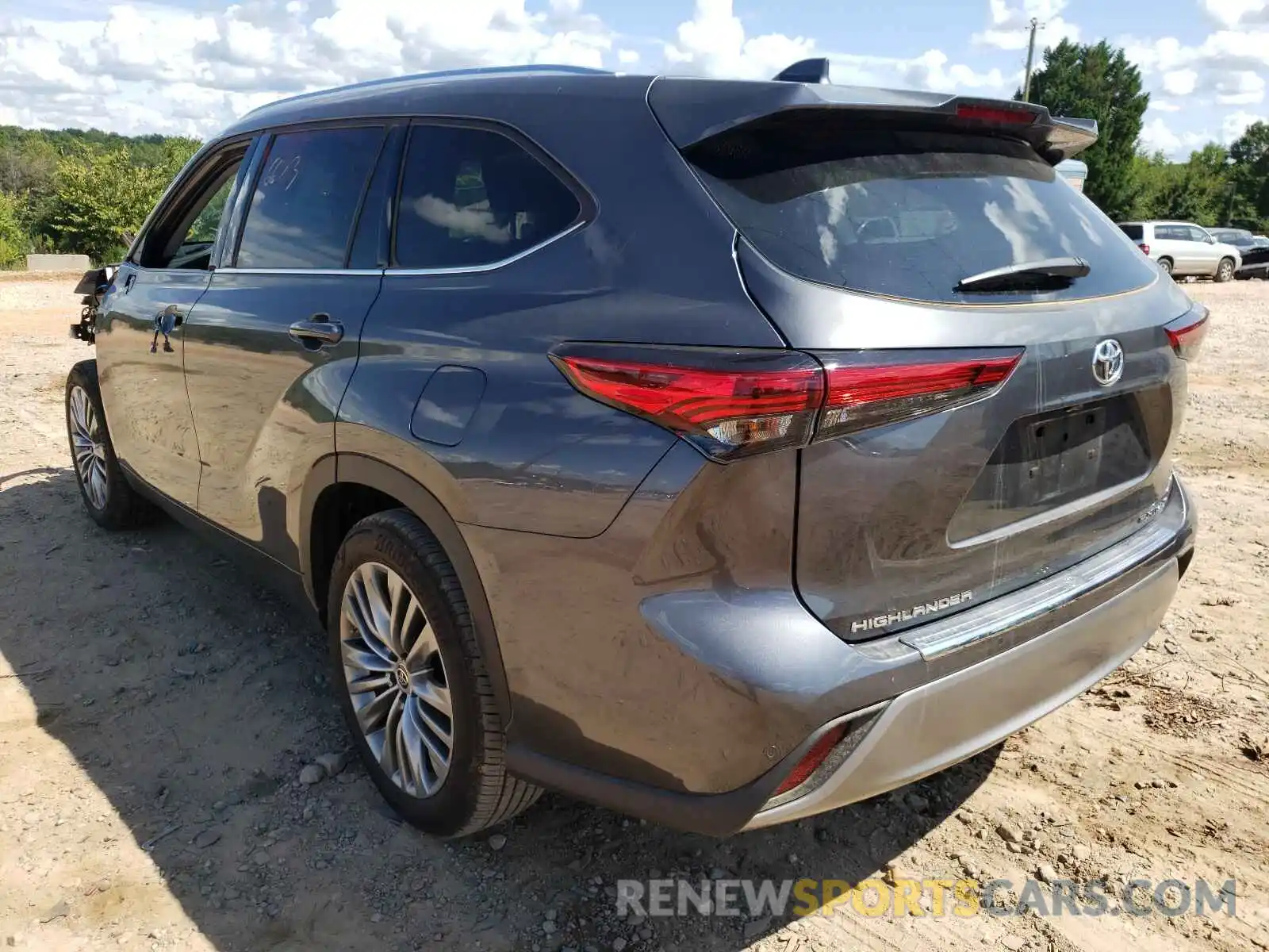 3 Photograph of a damaged car 5TDFZRAH6MS040921 TOYOTA HIGHLANDER 2021