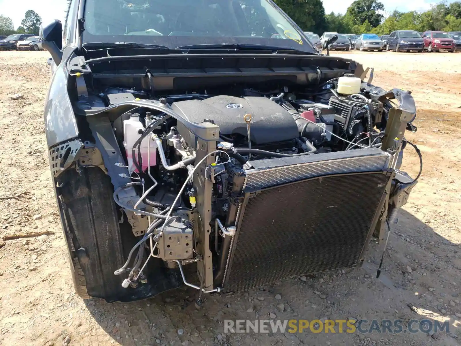 9 Photograph of a damaged car 5TDFZRAH6MS040921 TOYOTA HIGHLANDER 2021