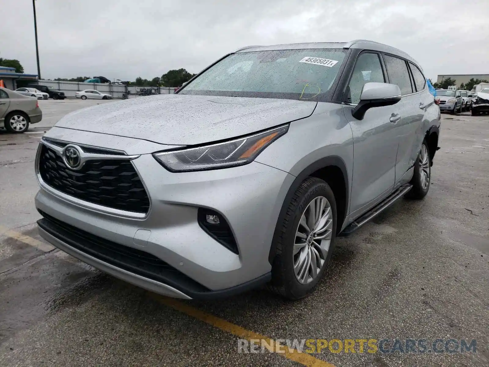 2 Photograph of a damaged car 5TDFZRAH7MS065715 TOYOTA HIGHLANDER 2021