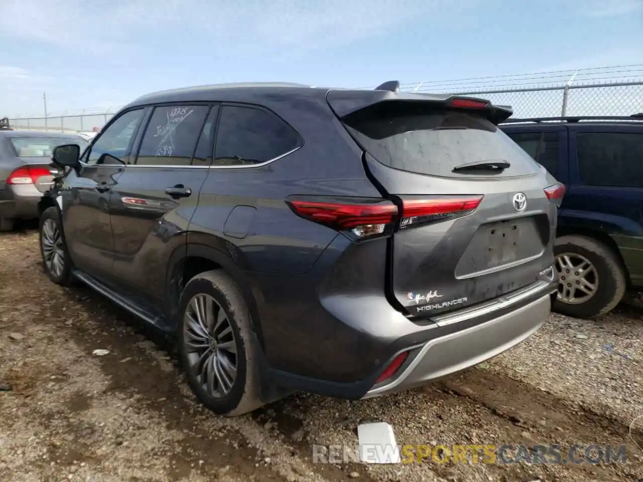 3 Photograph of a damaged car 5TDFZRAH8MS059017 TOYOTA HIGHLANDER 2021