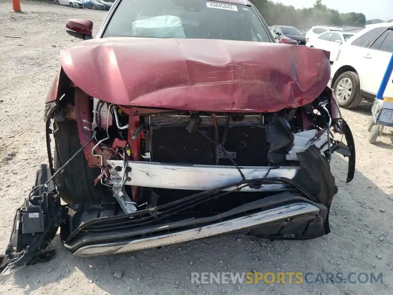 9 Photograph of a damaged car 5TDFZRBH0MS078370 TOYOTA HIGHLANDER 2021