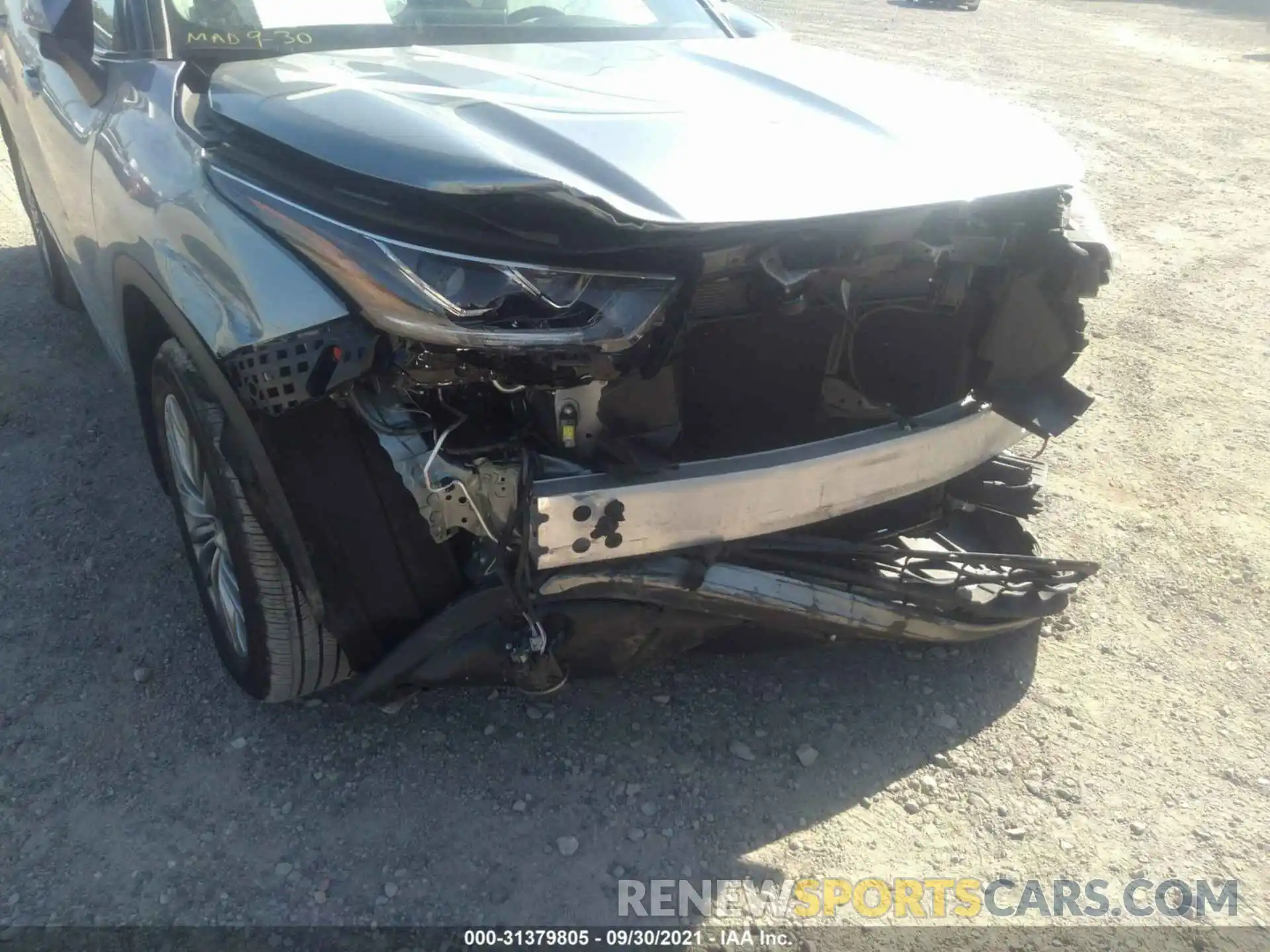 6 Photograph of a damaged car 5TDFZRBH0MS097484 TOYOTA HIGHLANDER 2021