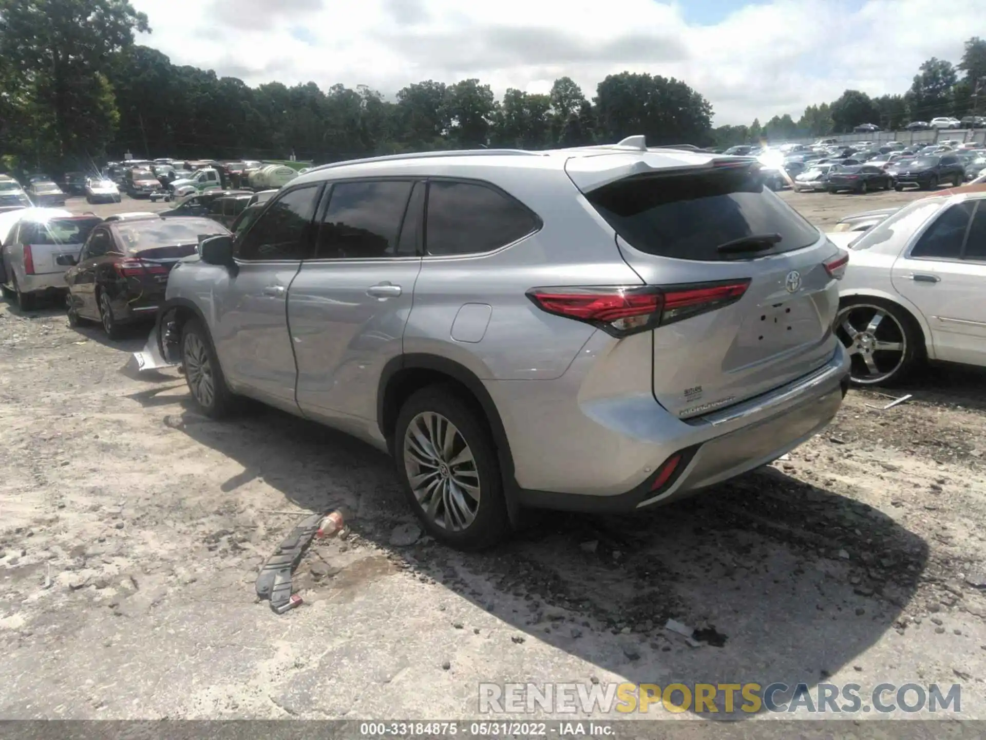 3 Photograph of a damaged car 5TDFZRBH0MS115837 TOYOTA HIGHLANDER 2021