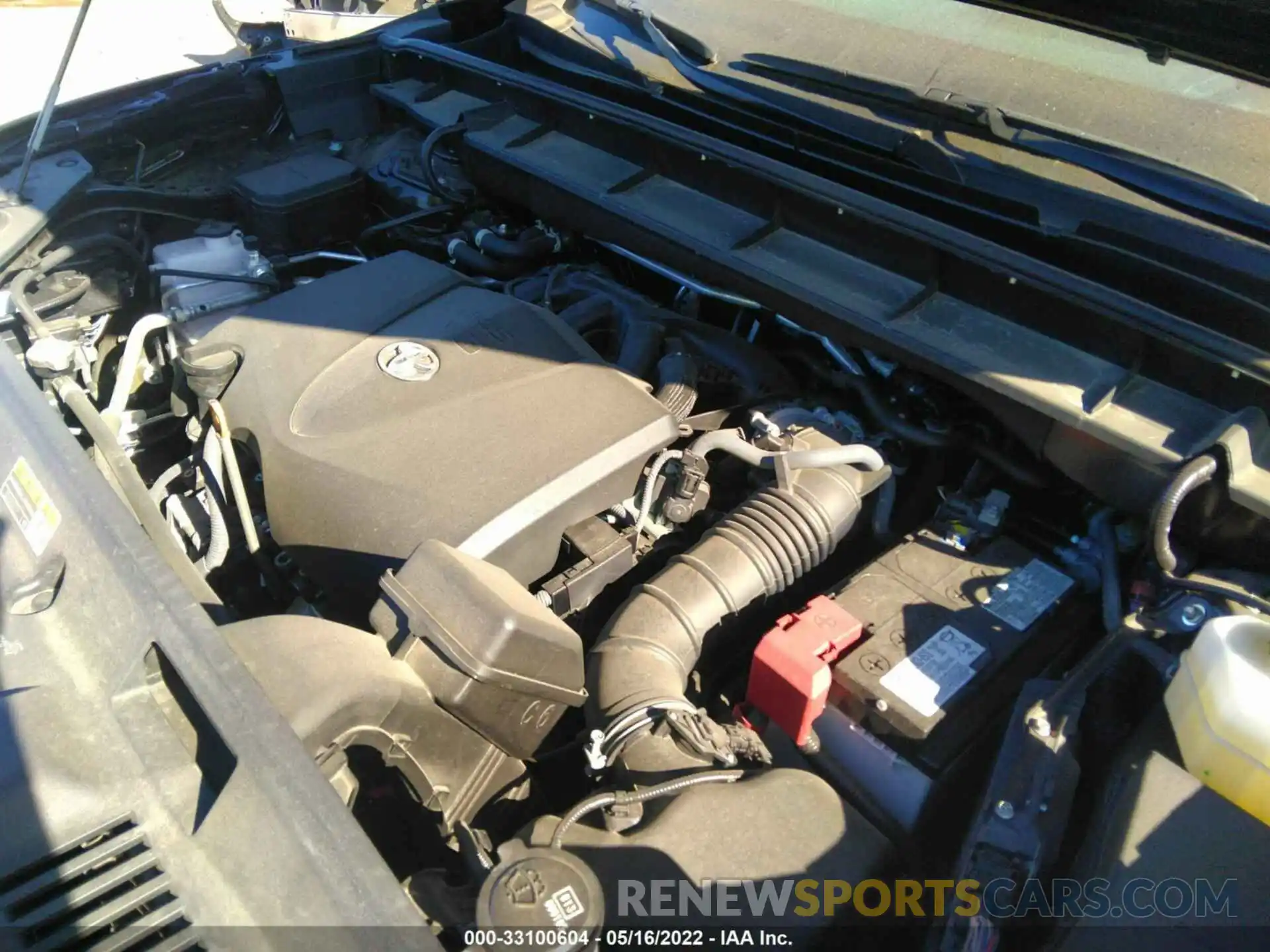 10 Photograph of a damaged car 5TDFZRBH0MS142195 TOYOTA HIGHLANDER 2021