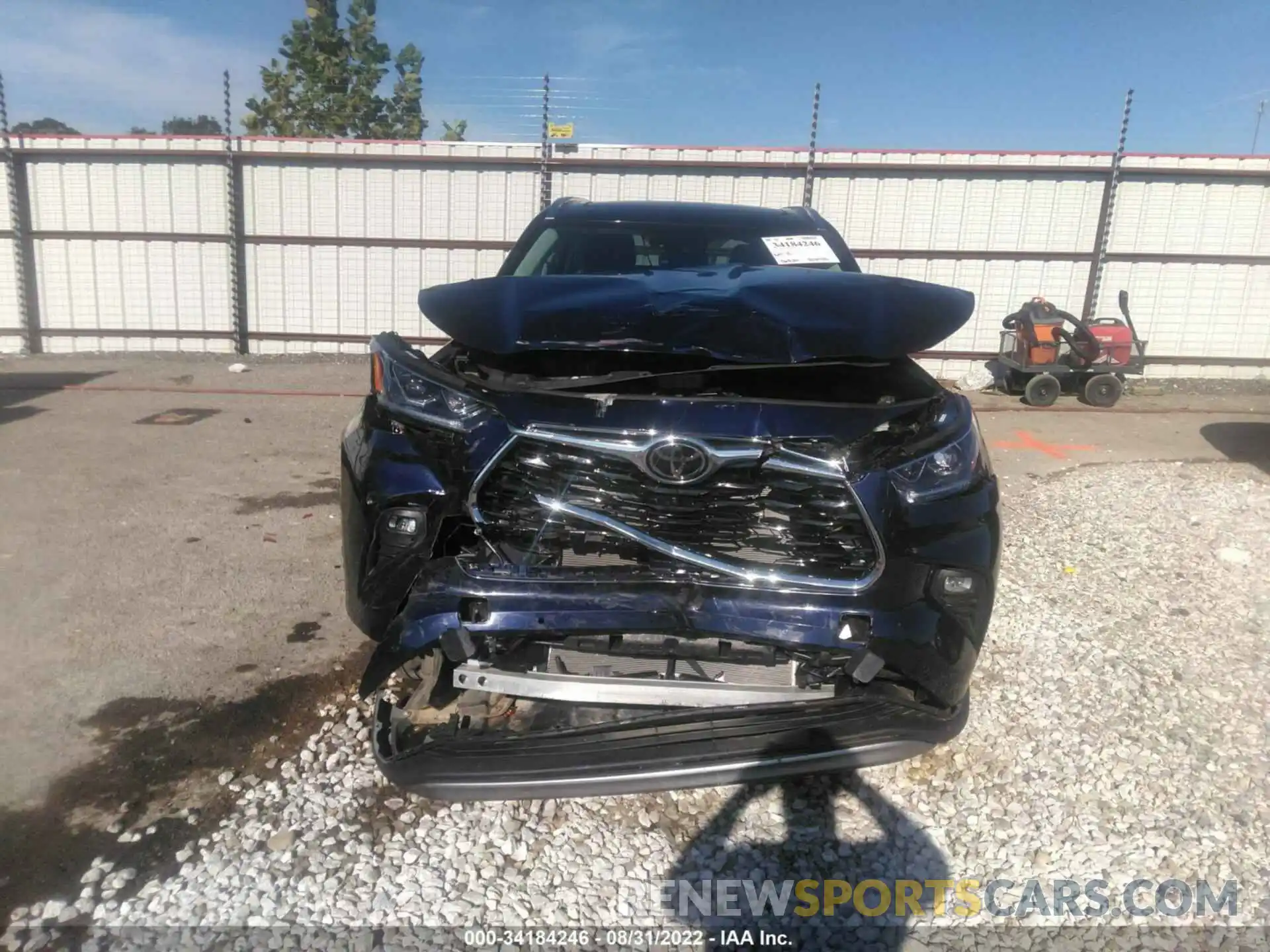 6 Photograph of a damaged car 5TDFZRBH0MS152449 TOYOTA HIGHLANDER 2021