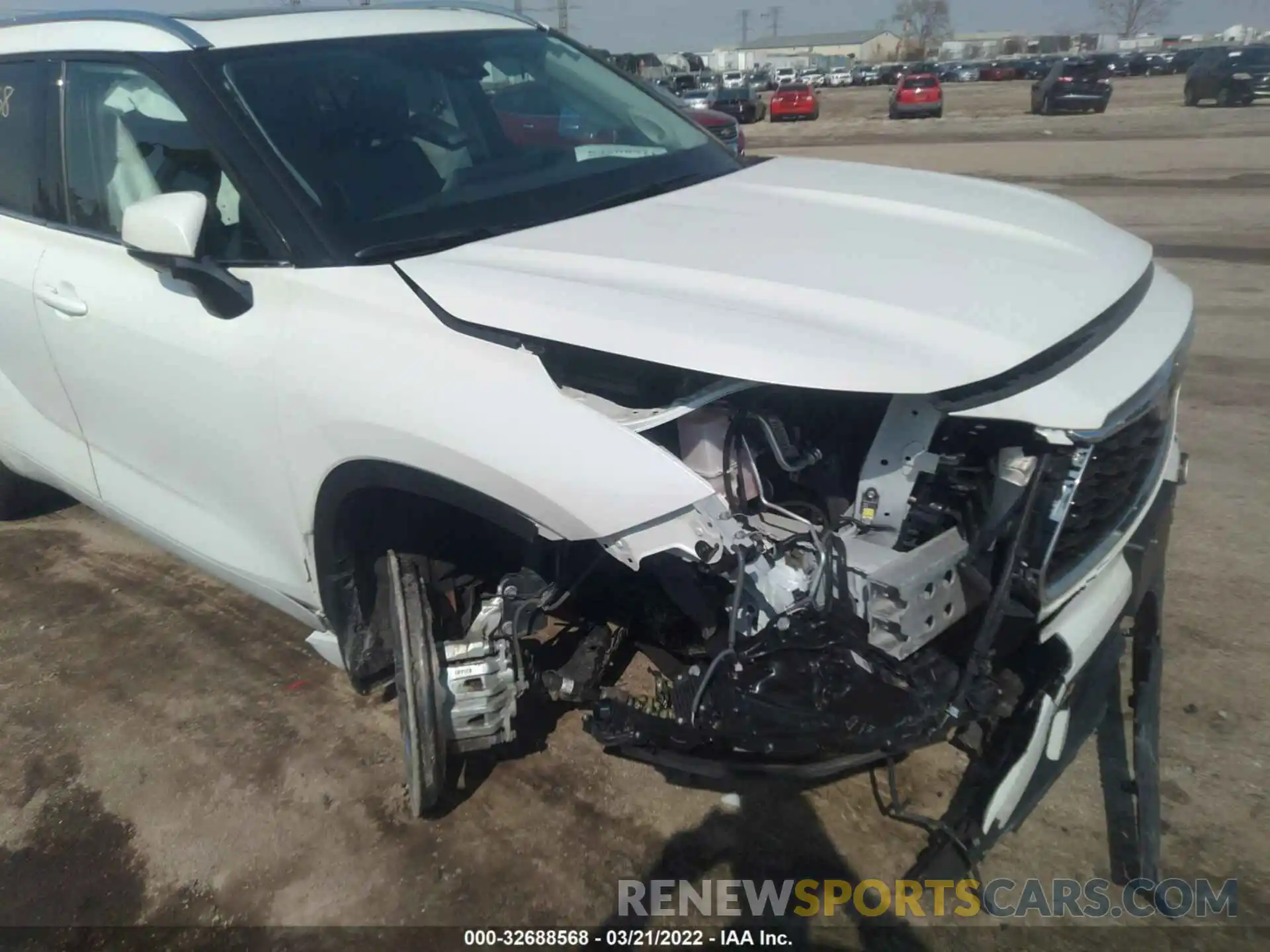 6 Photograph of a damaged car 5TDFZRBH1MS066468 TOYOTA HIGHLANDER 2021