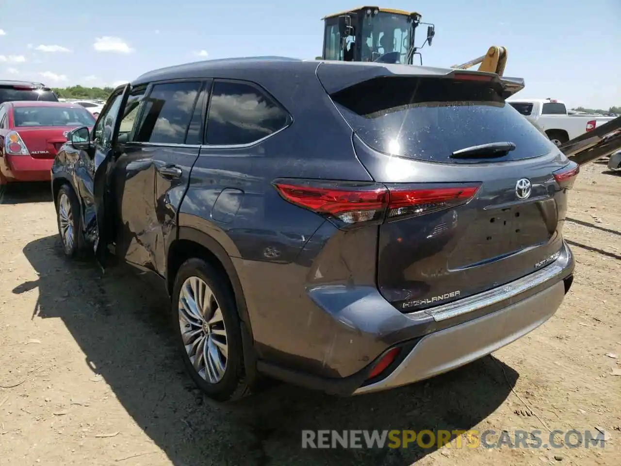 3 Photograph of a damaged car 5TDFZRBH1MS084940 TOYOTA HIGHLANDER 2021