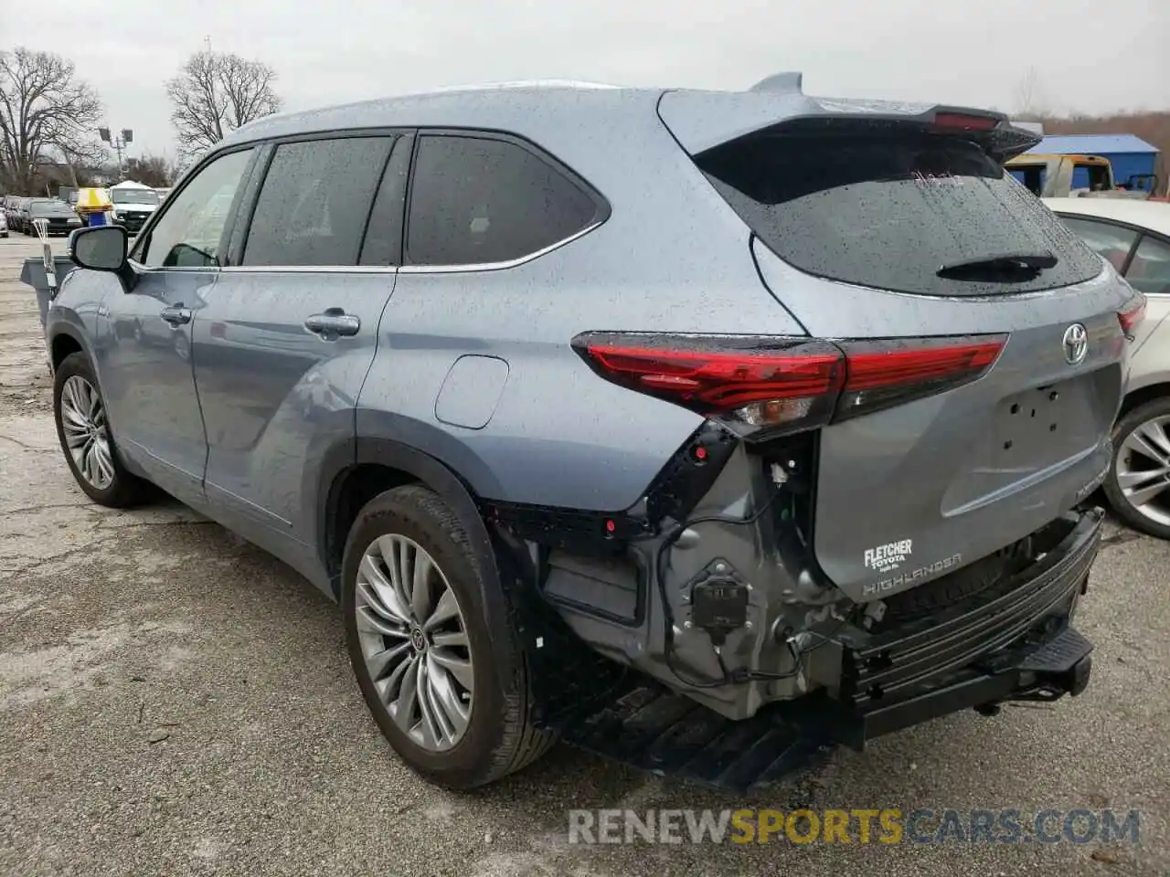 3 Photograph of a damaged car 5TDFZRBH1MS085957 TOYOTA HIGHLANDER 2021