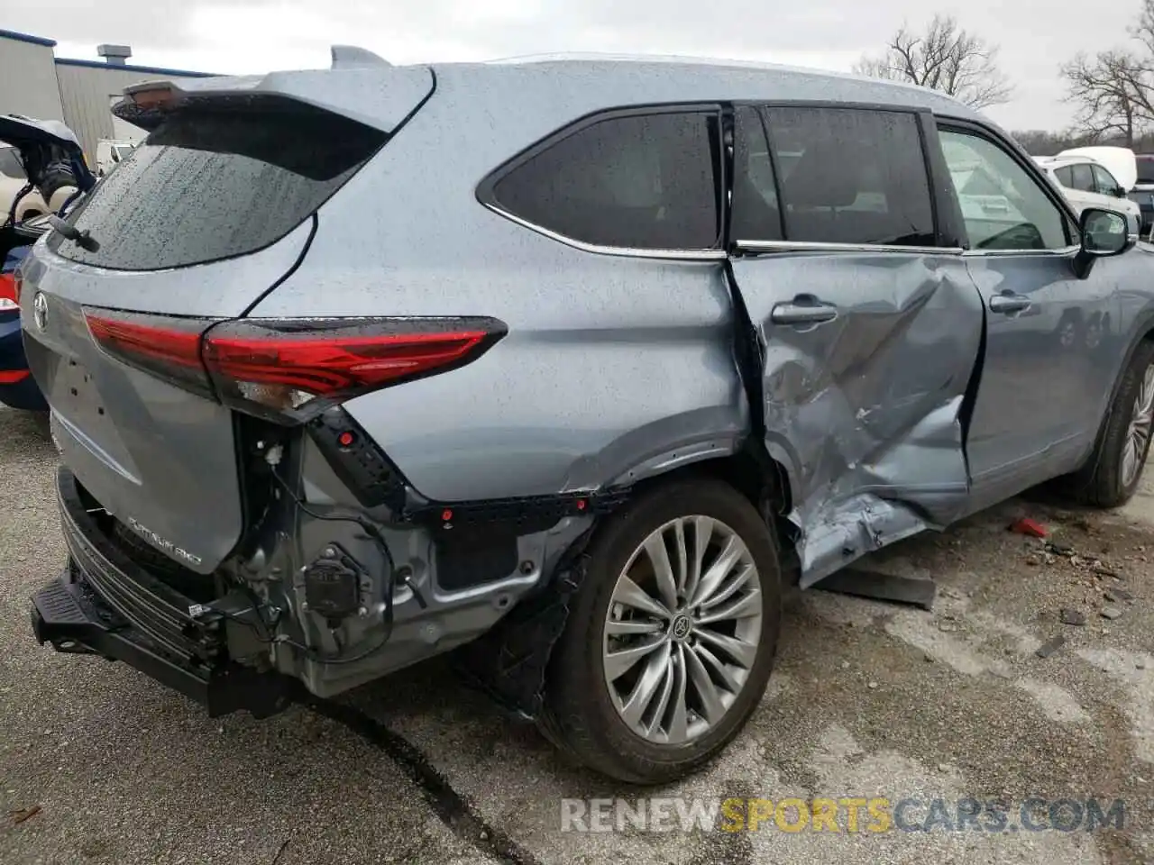 9 Photograph of a damaged car 5TDFZRBH1MS085957 TOYOTA HIGHLANDER 2021