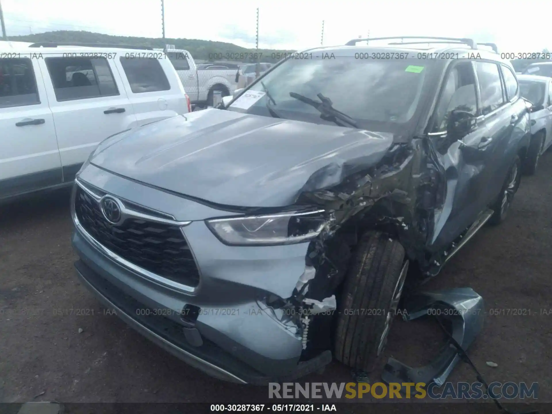 6 Photograph of a damaged car 5TDFZRBH1MS099129 TOYOTA HIGHLANDER 2021