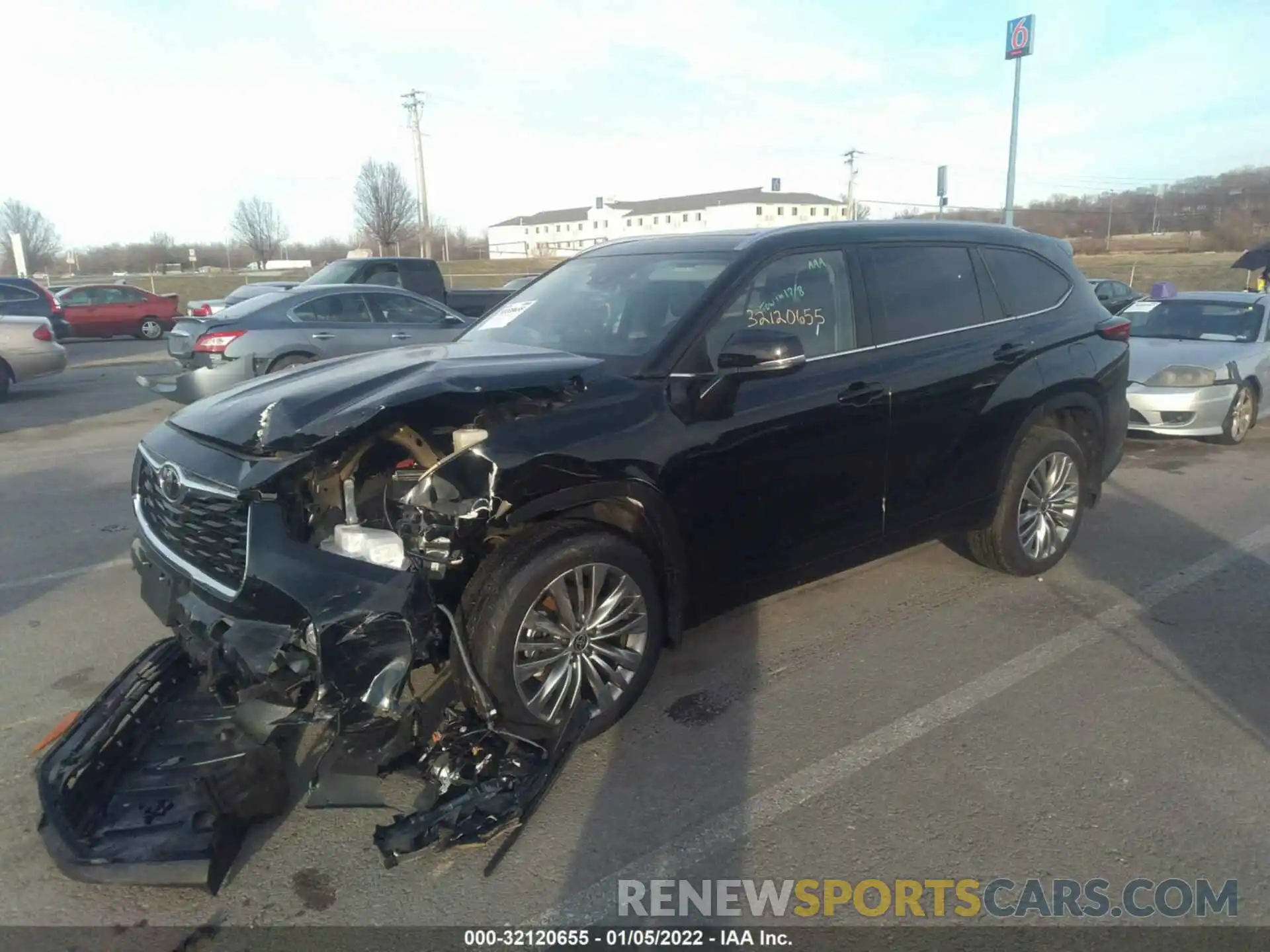 2 Photograph of a damaged car 5TDFZRBH2MS095316 TOYOTA HIGHLANDER 2021