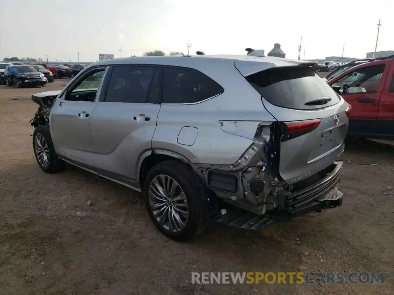 3 Photograph of a damaged car 5TDFZRBH2MS103897 TOYOTA HIGHLANDER 2021