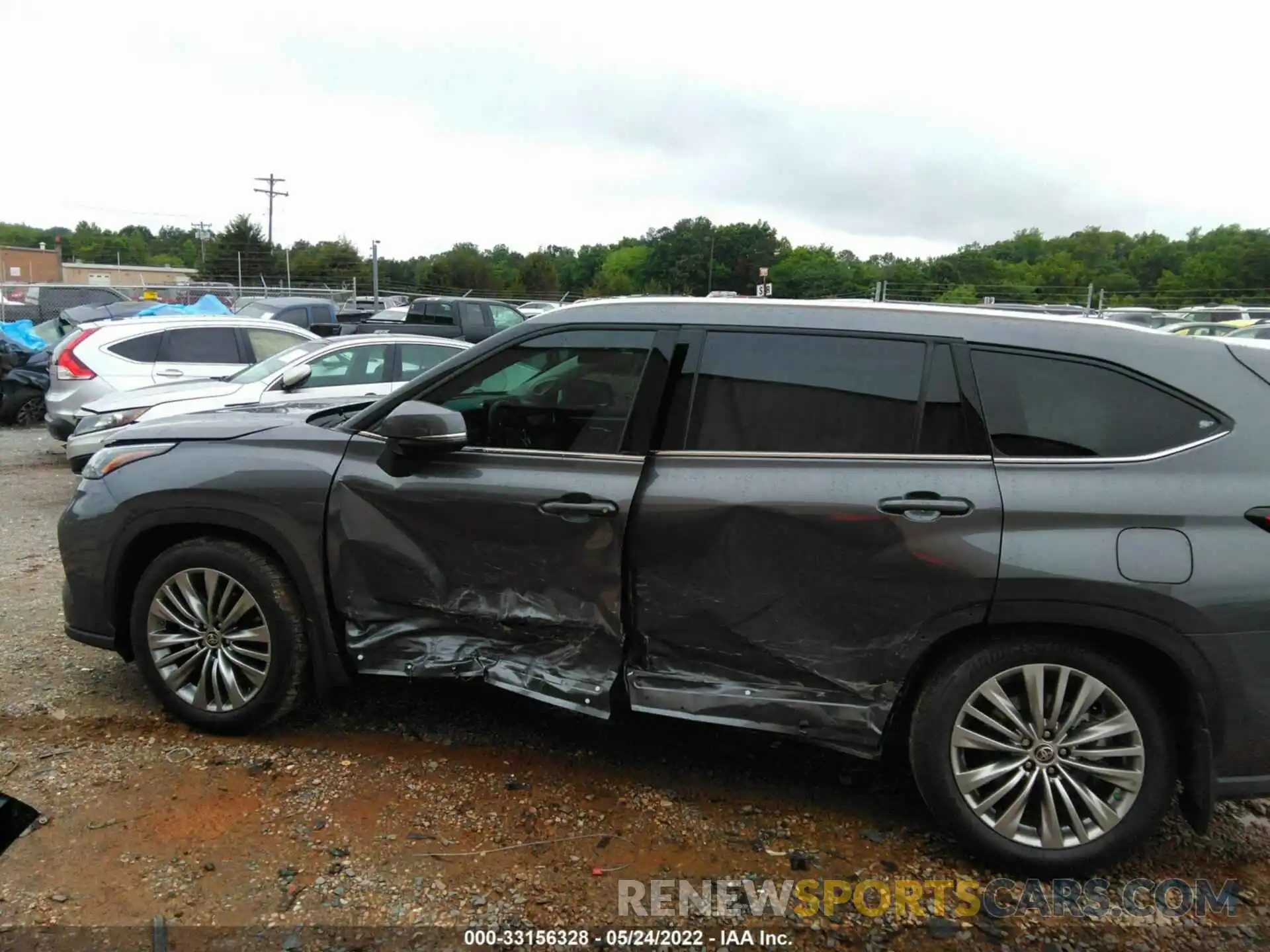 6 Photograph of a damaged car 5TDFZRBH3MS078265 TOYOTA HIGHLANDER 2021