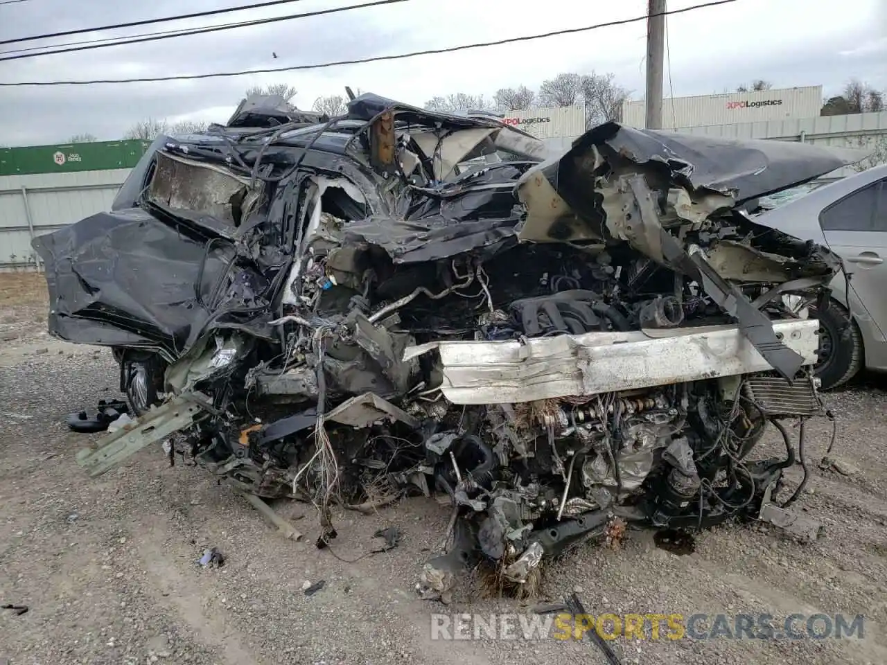 1 Photograph of a damaged car 5TDFZRBH3MS095339 TOYOTA HIGHLANDER 2021