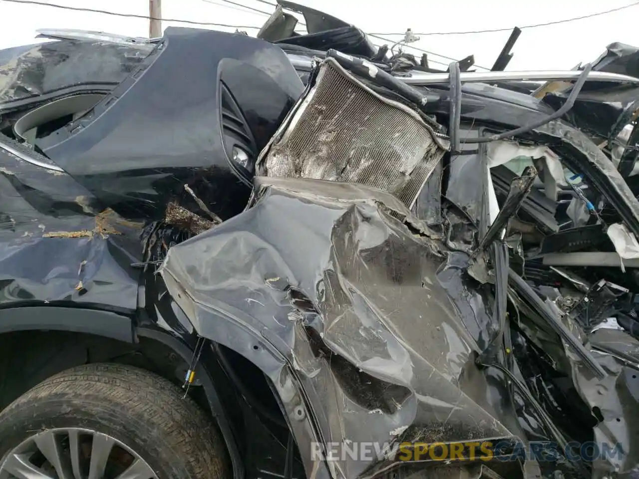 6 Photograph of a damaged car 5TDFZRBH3MS095339 TOYOTA HIGHLANDER 2021