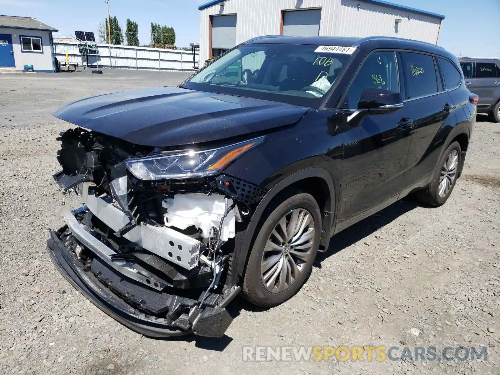 2 Photograph of a damaged car 5TDFZRBH4MS071180 TOYOTA HIGHLANDER 2021