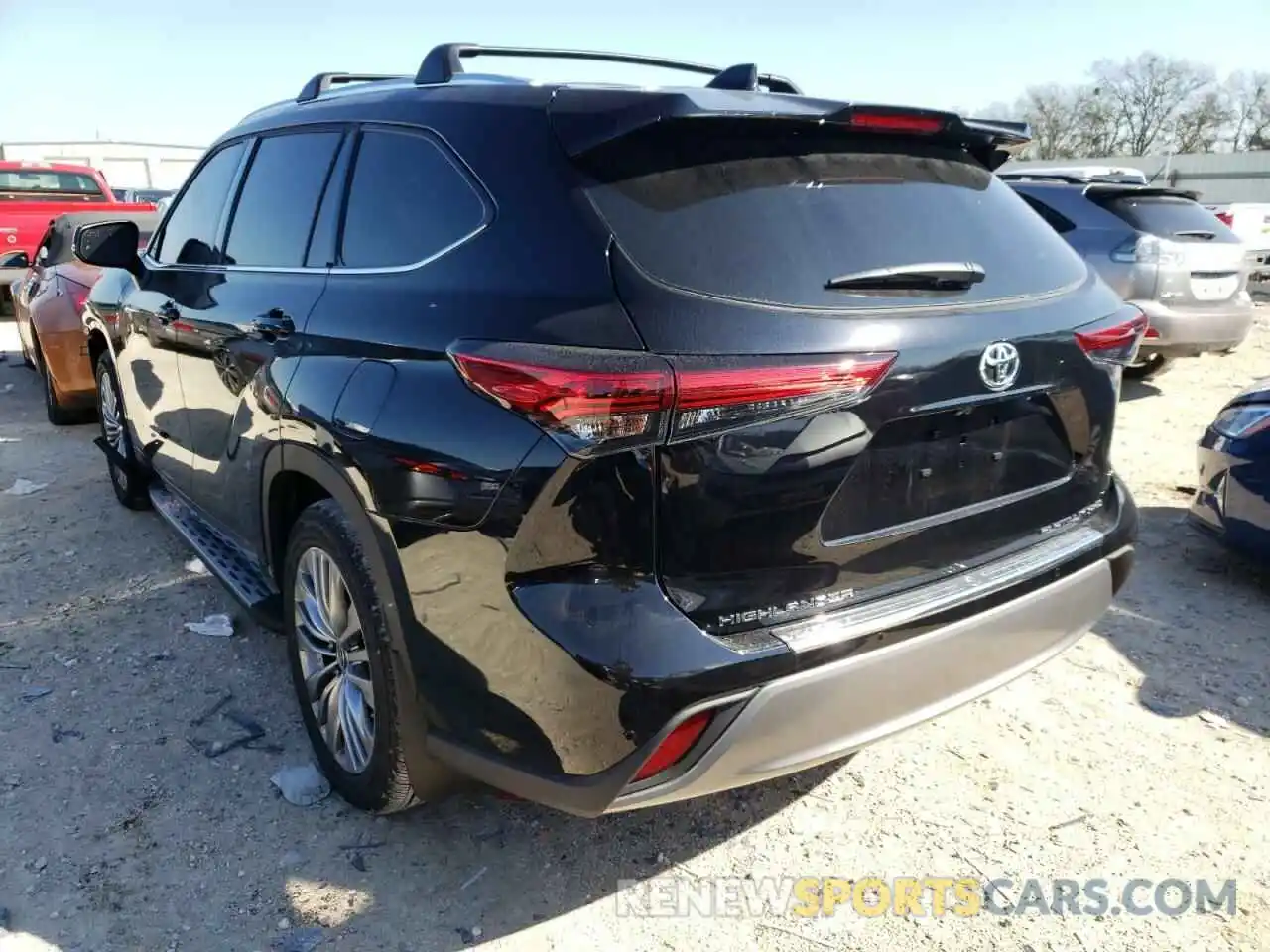 3 Photograph of a damaged car 5TDFZRBH4MS152065 TOYOTA HIGHLANDER 2021