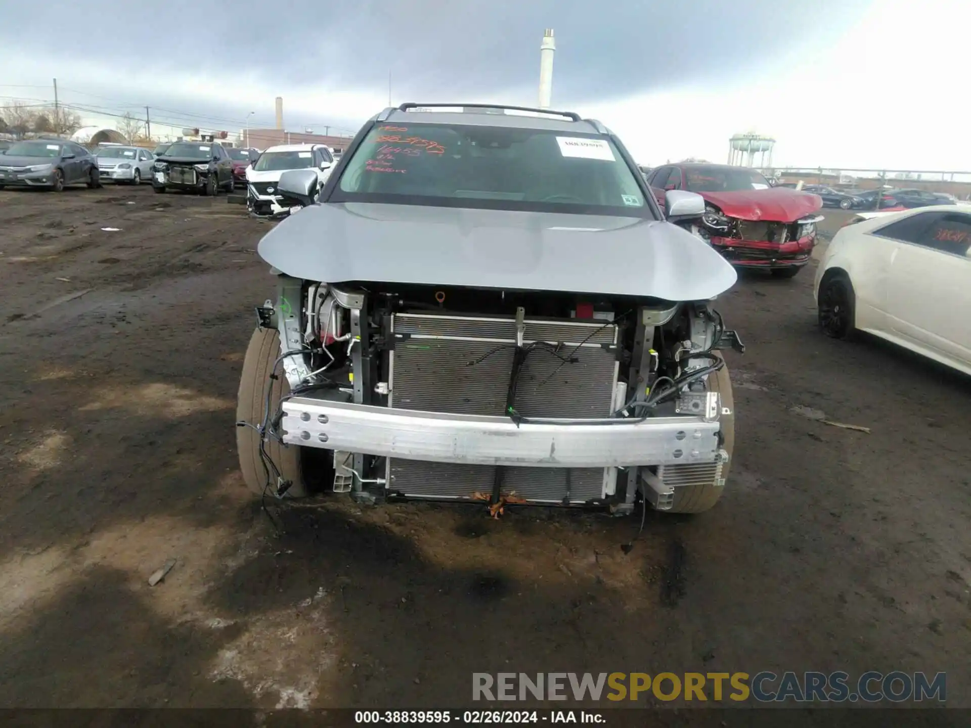 6 Фотография поврежденного автомобиля 5TDFZRBH5MS145139 TOYOTA HIGHLANDER 2021