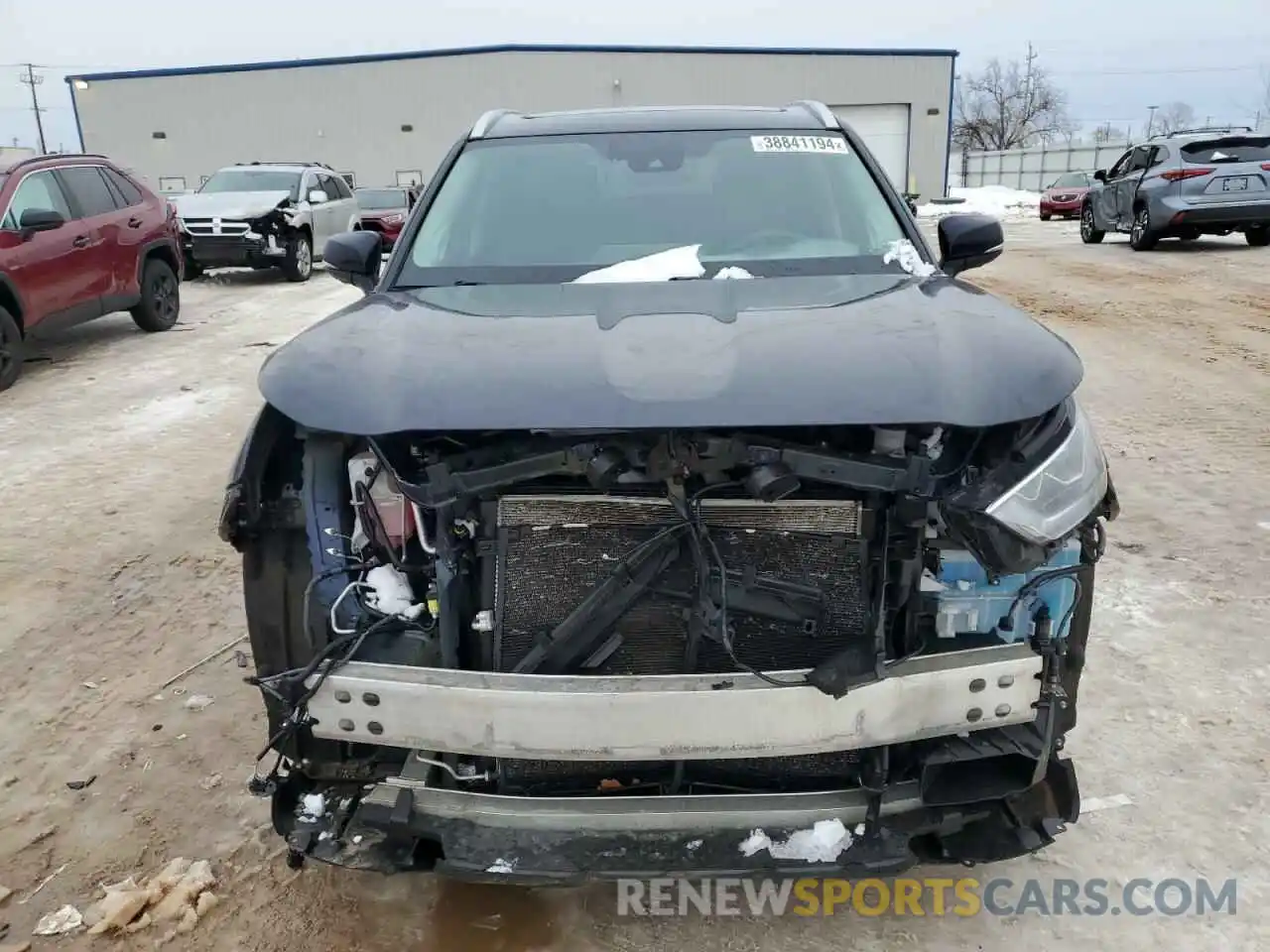 5 Photograph of a damaged car 5TDFZRBH6MS065770 TOYOTA HIGHLANDER 2021